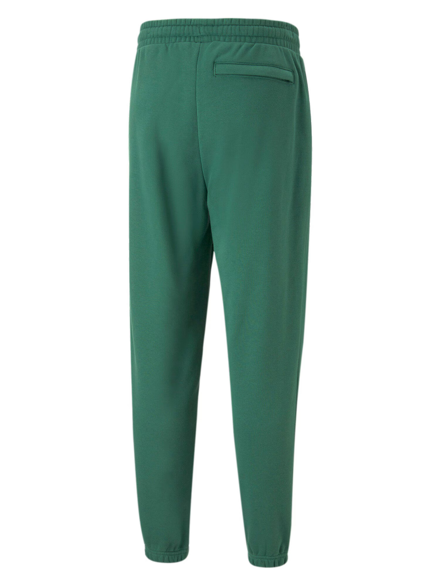 PUMA Pantaloni verde / alb - Pled.ro