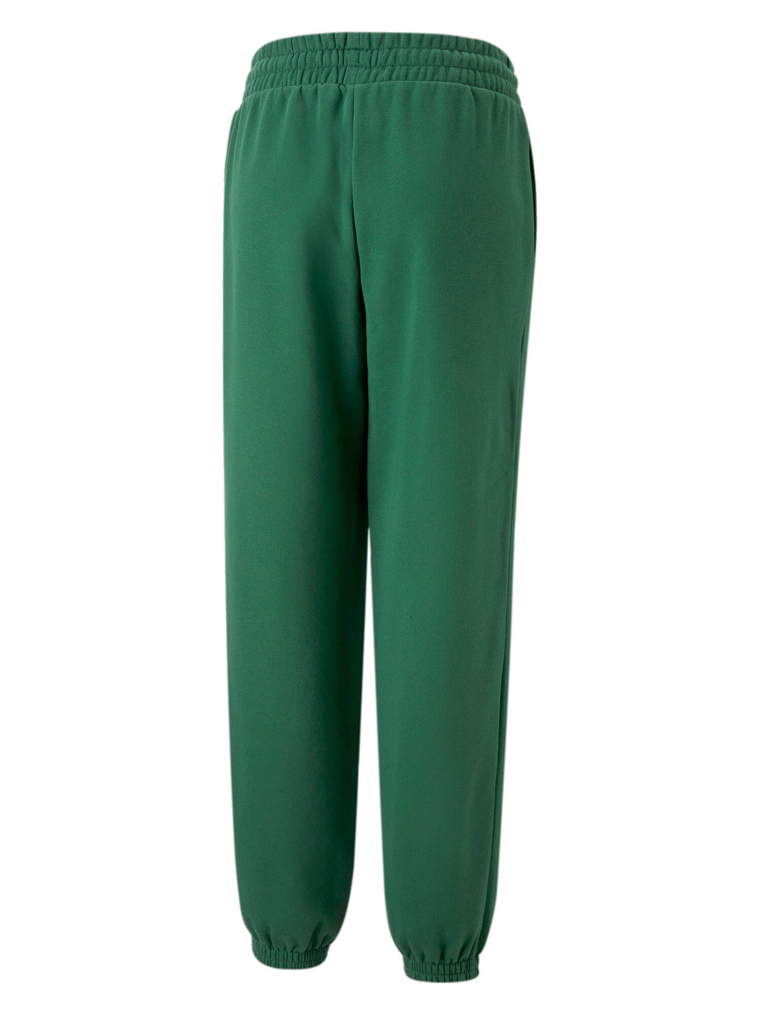 PUMA Pantaloni verde iarbă / alb - Pled.ro