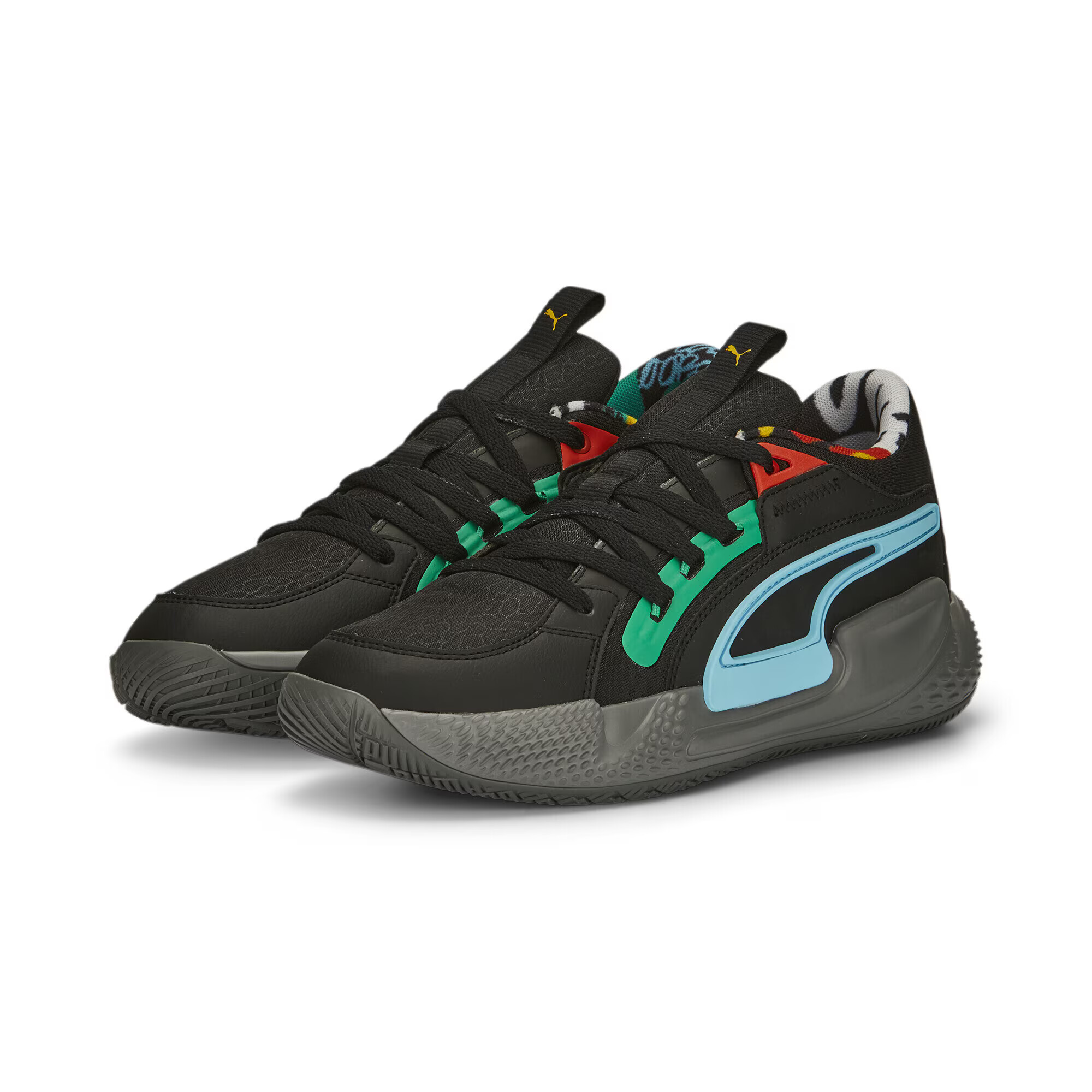 PUMA Pantofi sport 'Chaos' albastru deschis / verde / roșu / negru - Pled.ro