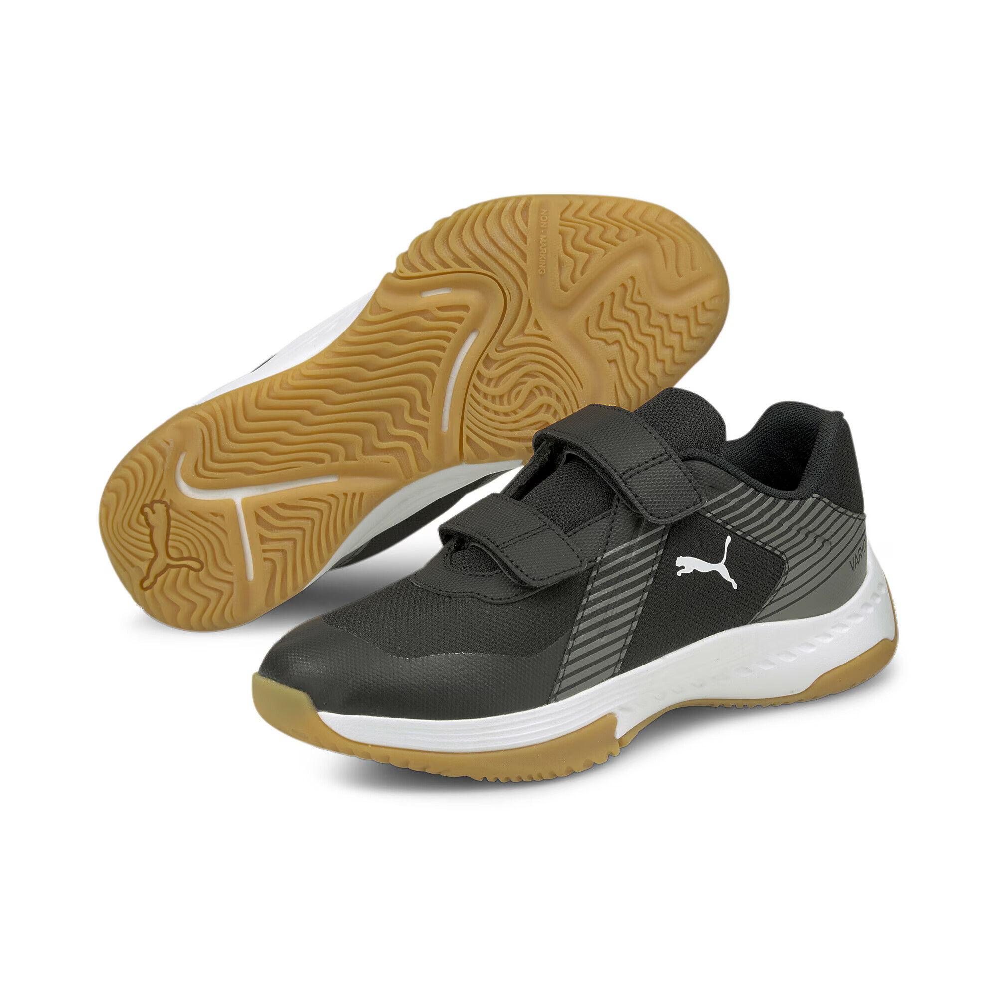 PUMA Pantofi sport gri / negru - Pled.ro