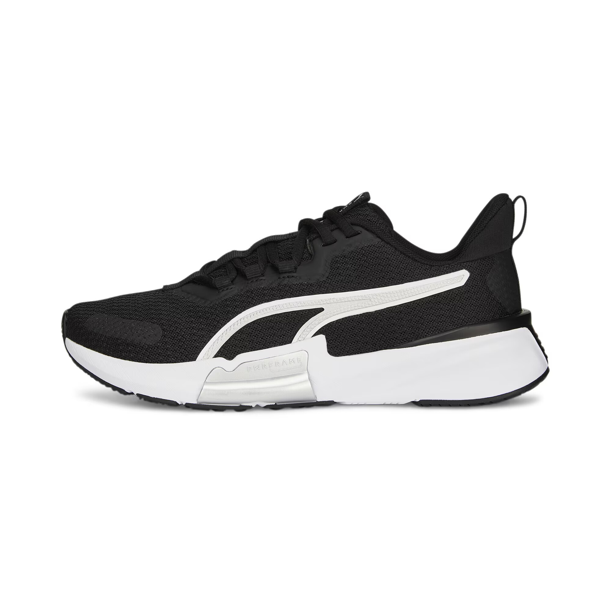 PUMA Pantofi sport 'PWRFrame' negru / alb - Pled.ro