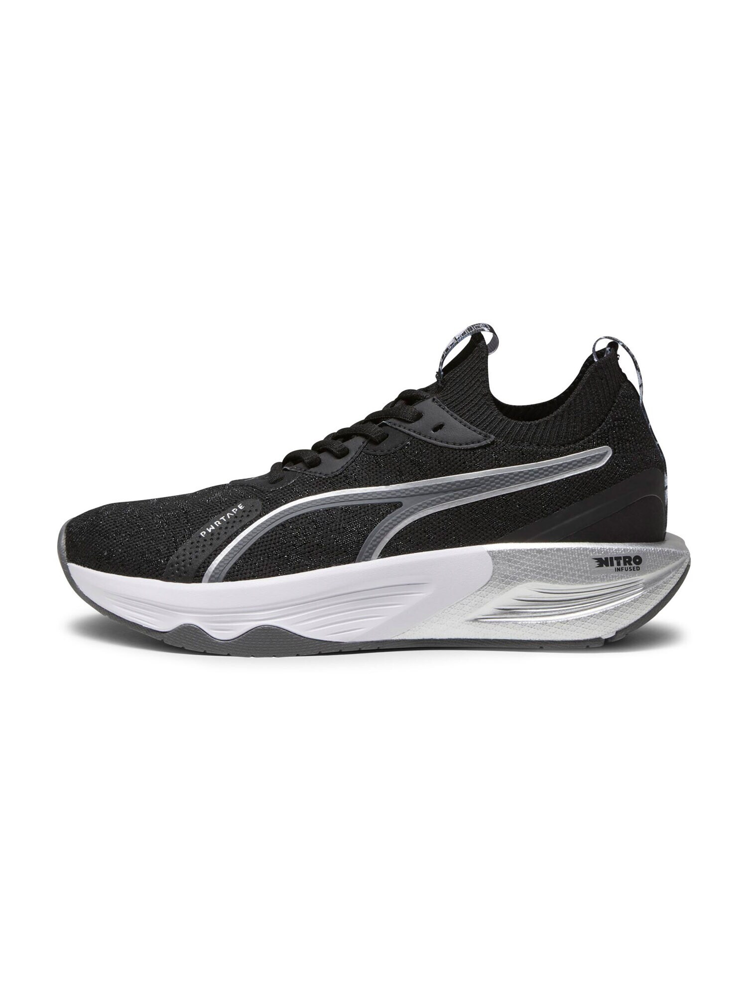 PUMA Pantofi sport 'Nitro Luxe' gri fumuriu / negru / alb - Pled.ro