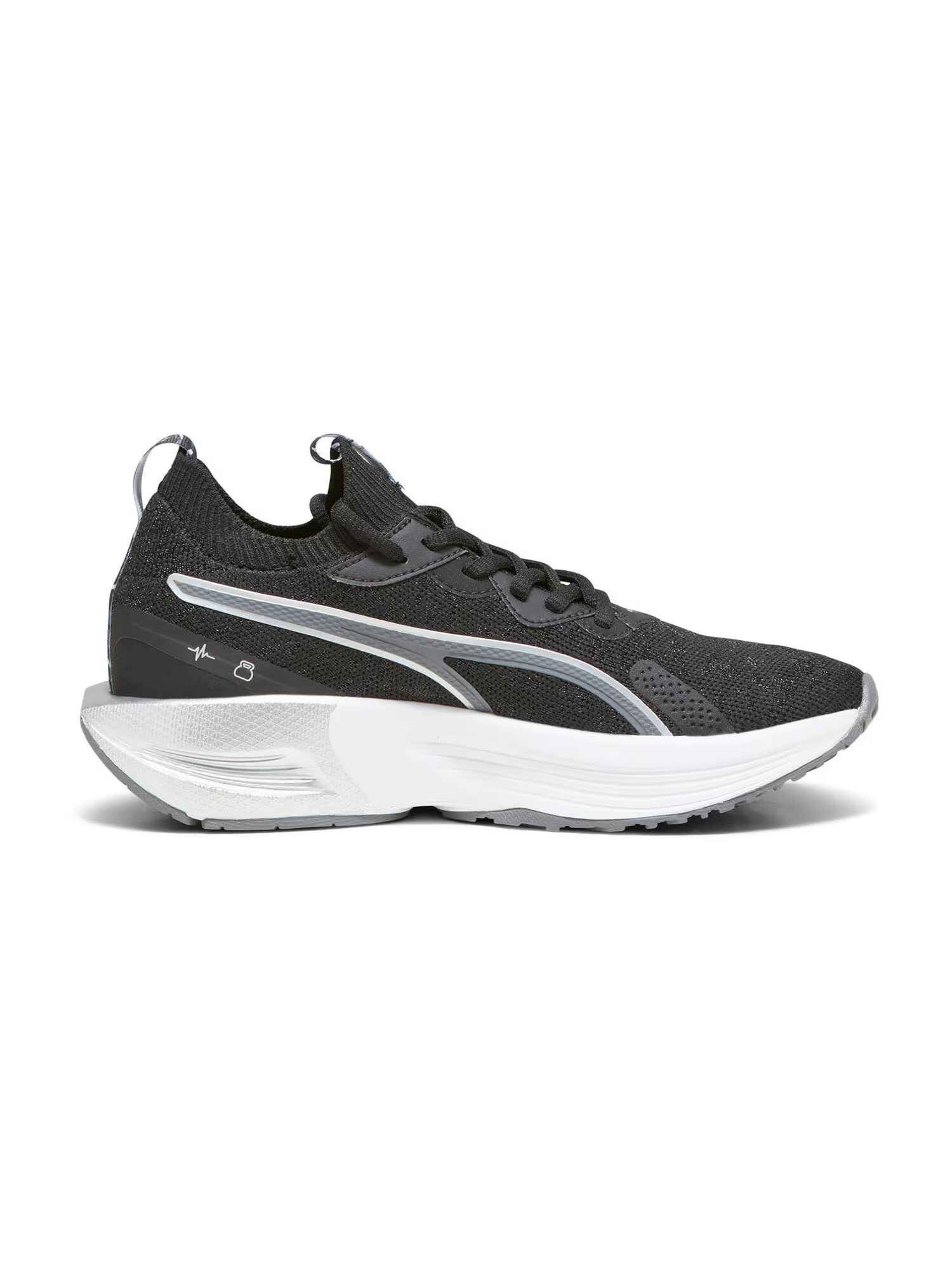 PUMA Pantofi sport 'Nitro Luxe' gri fumuriu / negru / alb - Pled.ro