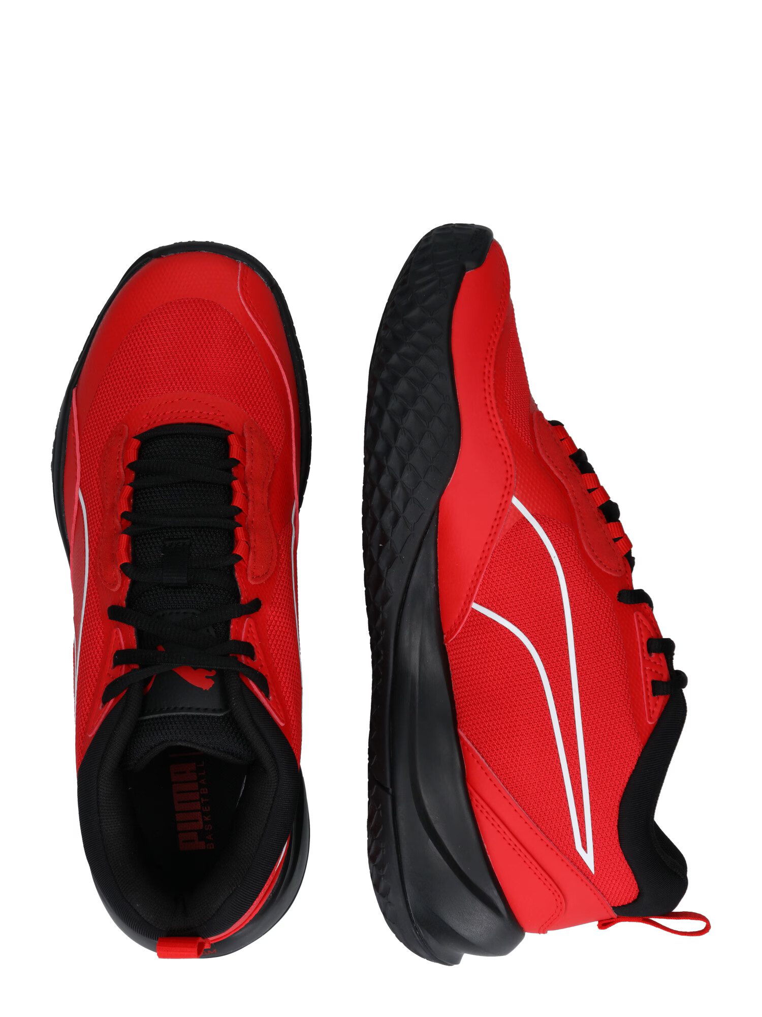 PUMA Pantofi sport 'Playmaker Pro' roși aprins / negru / alb - Pled.ro