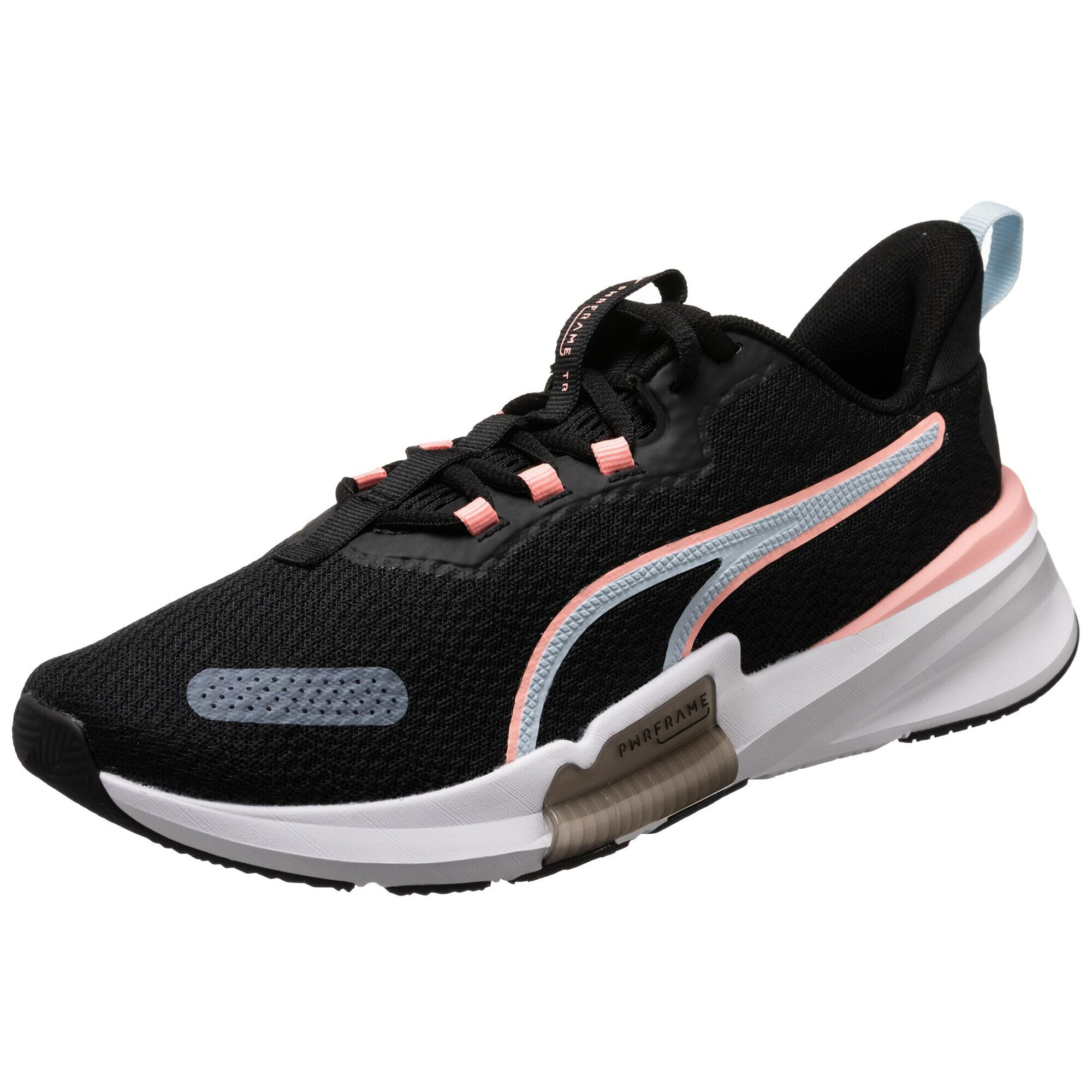 PUMA Pantofi sport 'PWRFrame TR 2' albastru / corai / negru / alb - Pled.ro