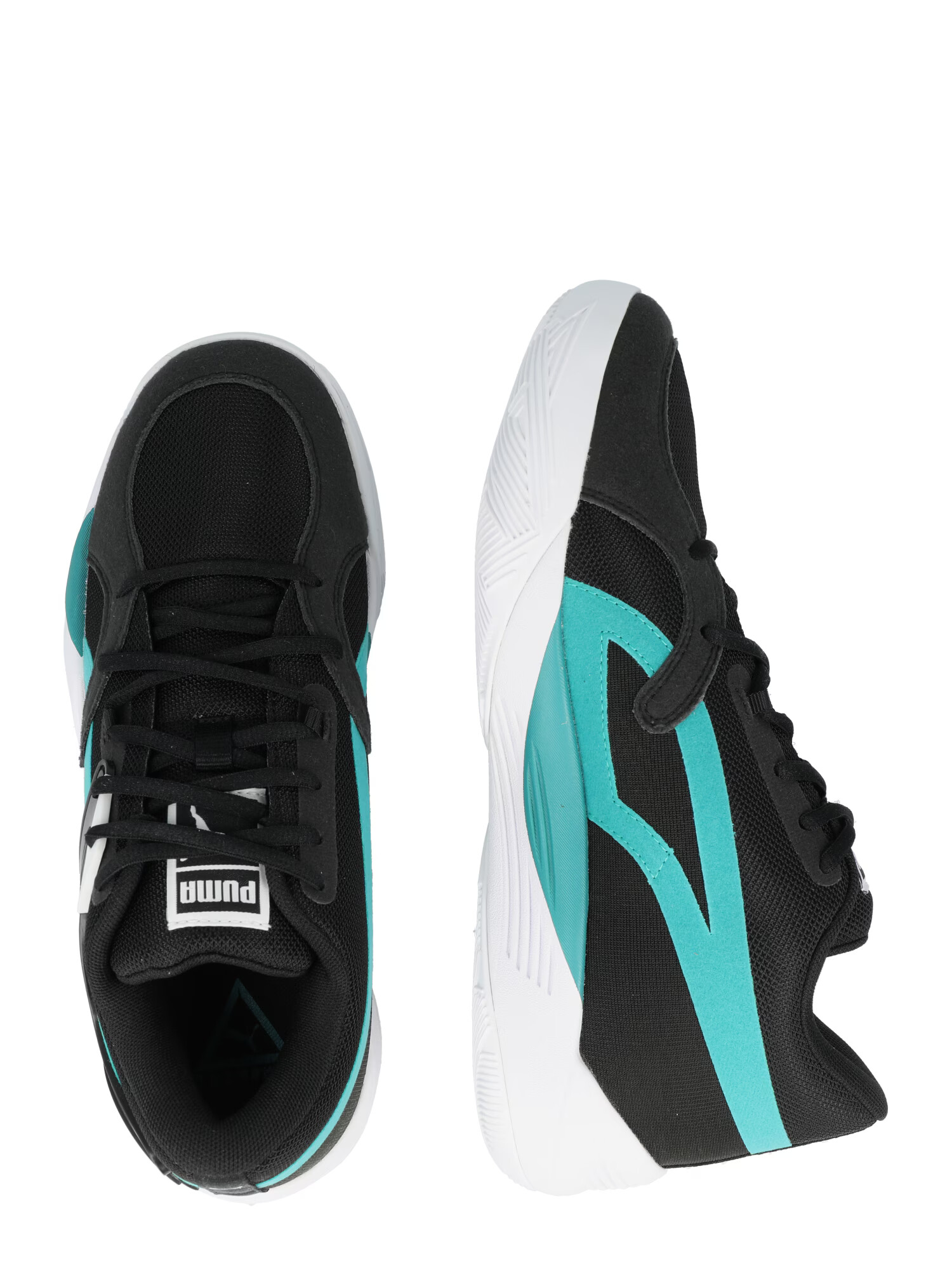 PUMA Pantofi sport 'TRC Blaze Court' albastru aqua / negru - Pled.ro