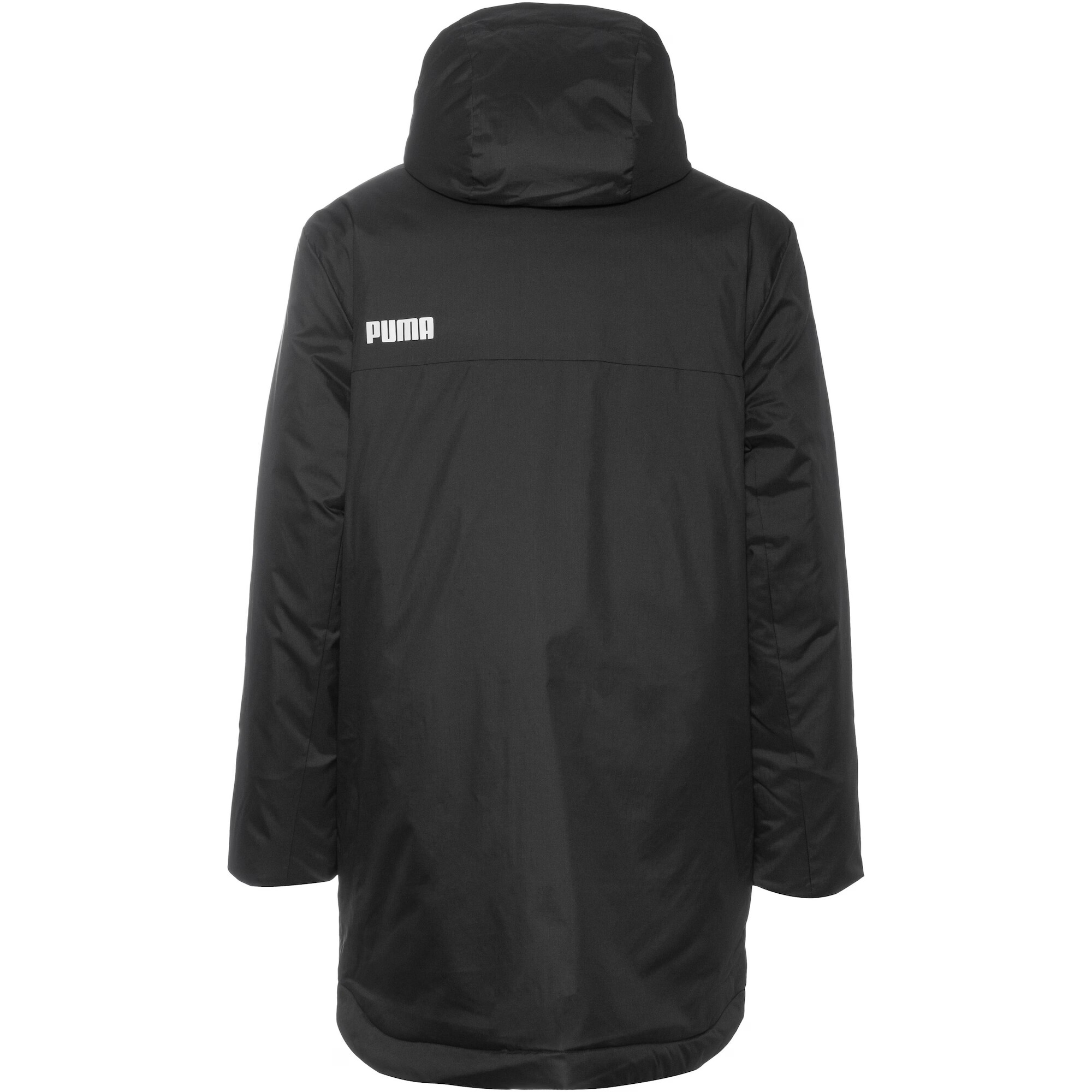 PUMA Parka de iarnă negru / alb - Pled.ro