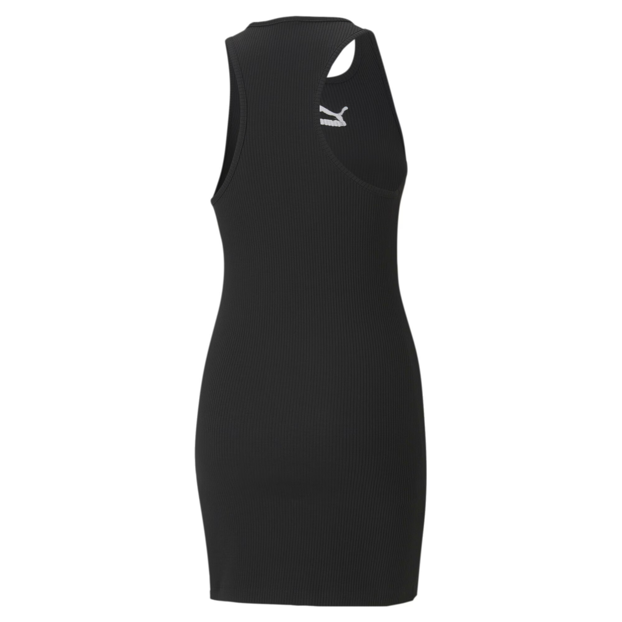 PUMA Rochie de vară negru / alb - Pled.ro