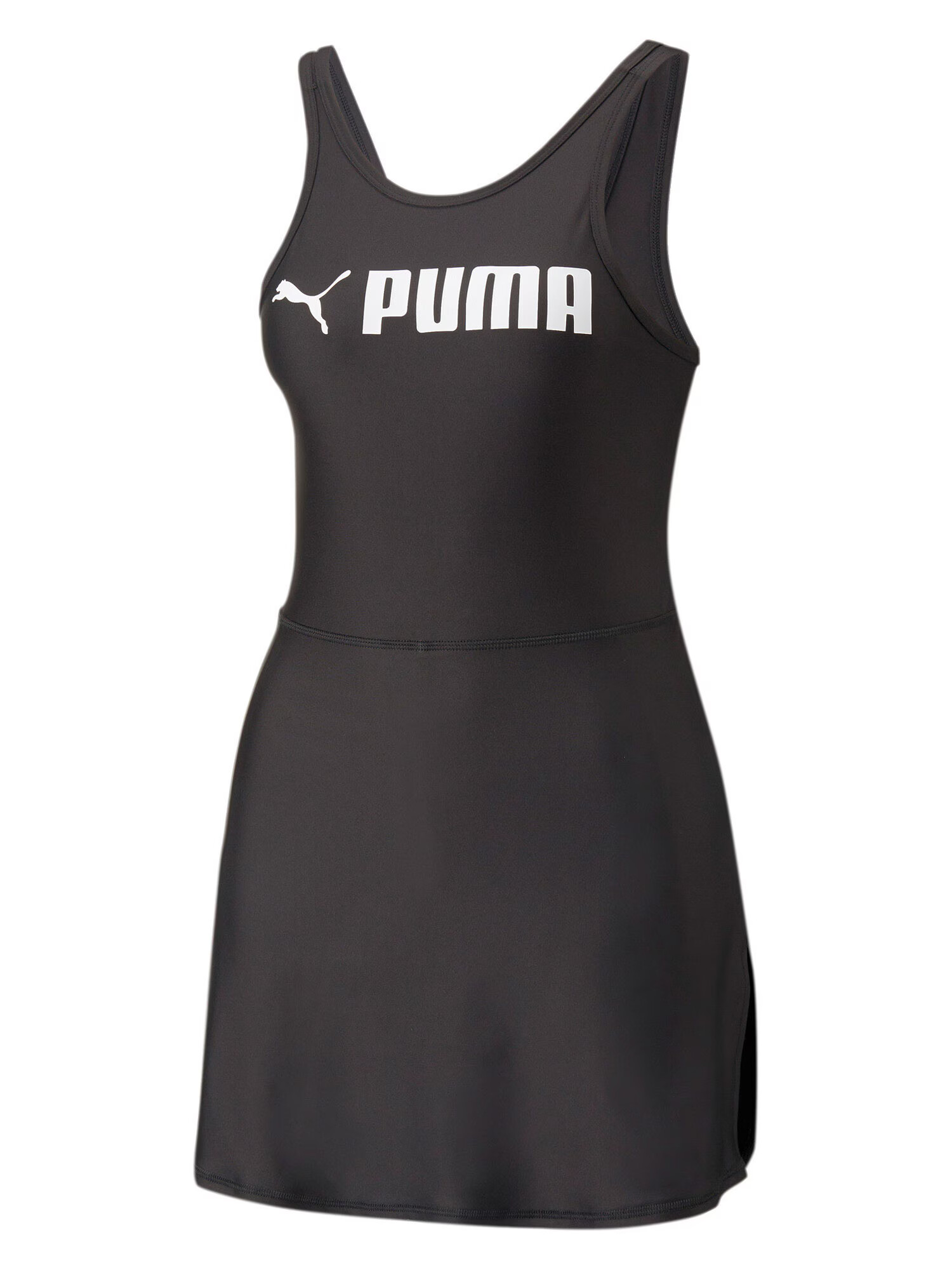 PUMA Rochie sport negru / alb - Pled.ro