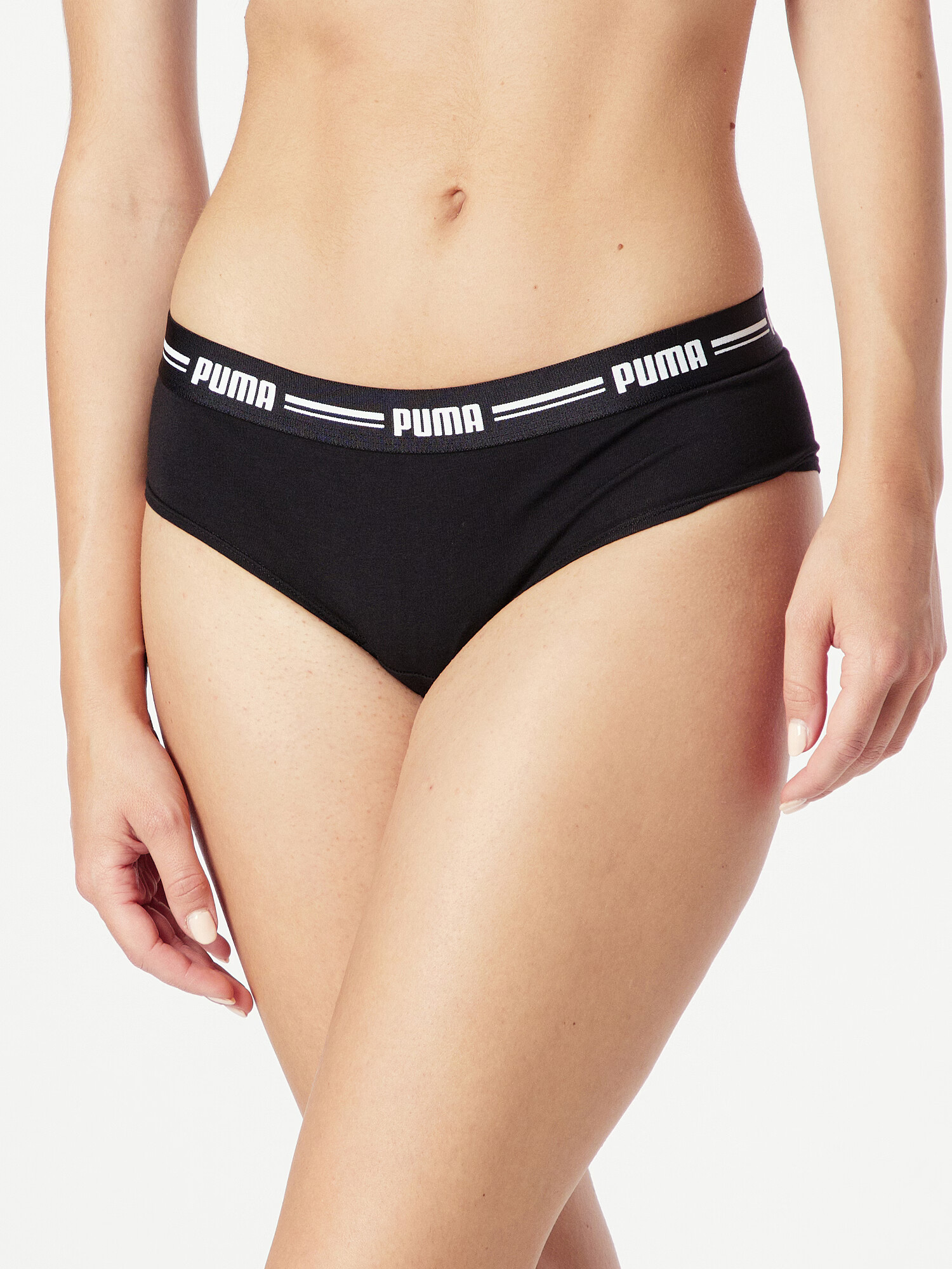 PUMA Slip negru / alb - Pled.ro