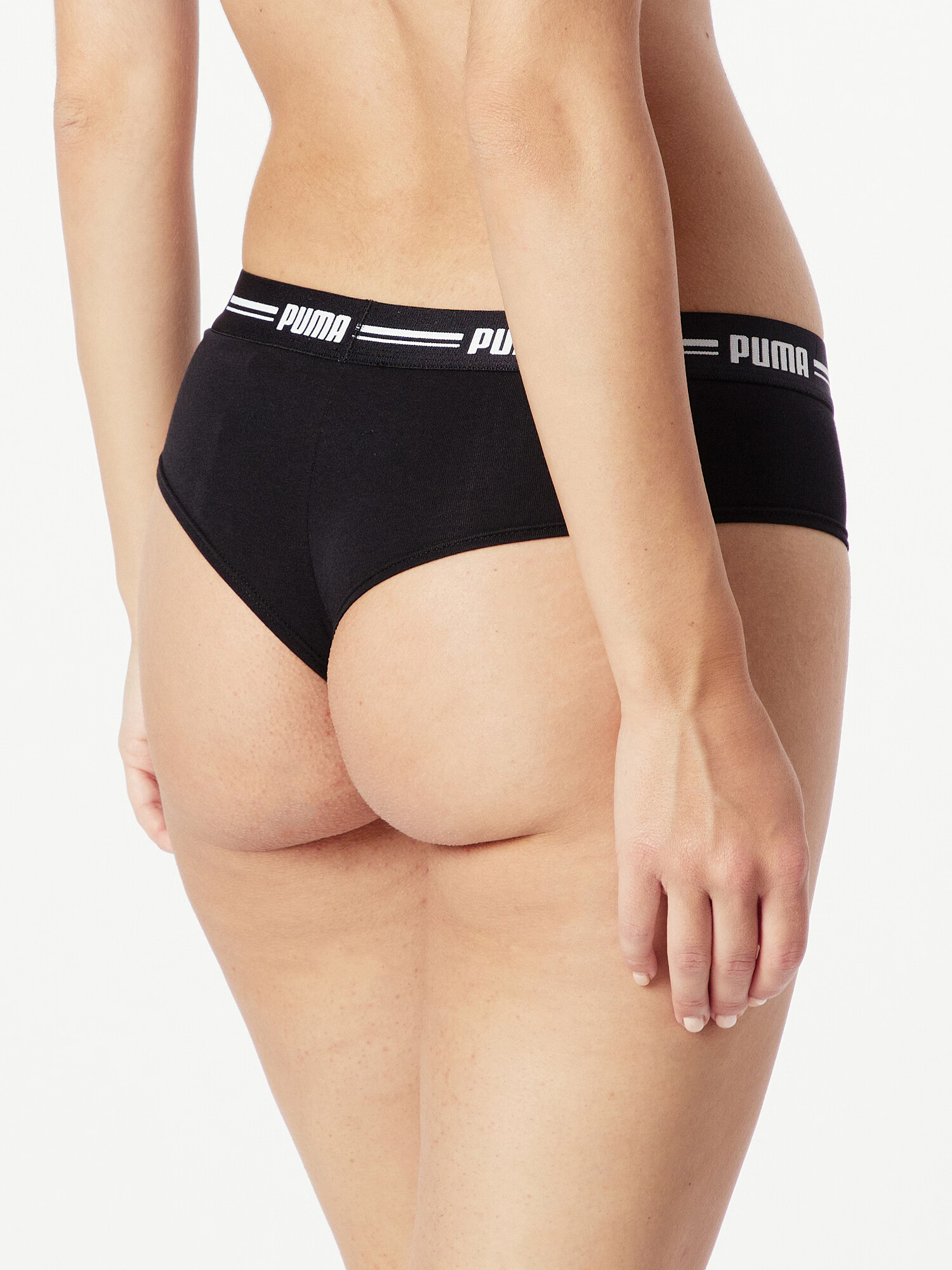 PUMA Slip negru / alb - Pled.ro