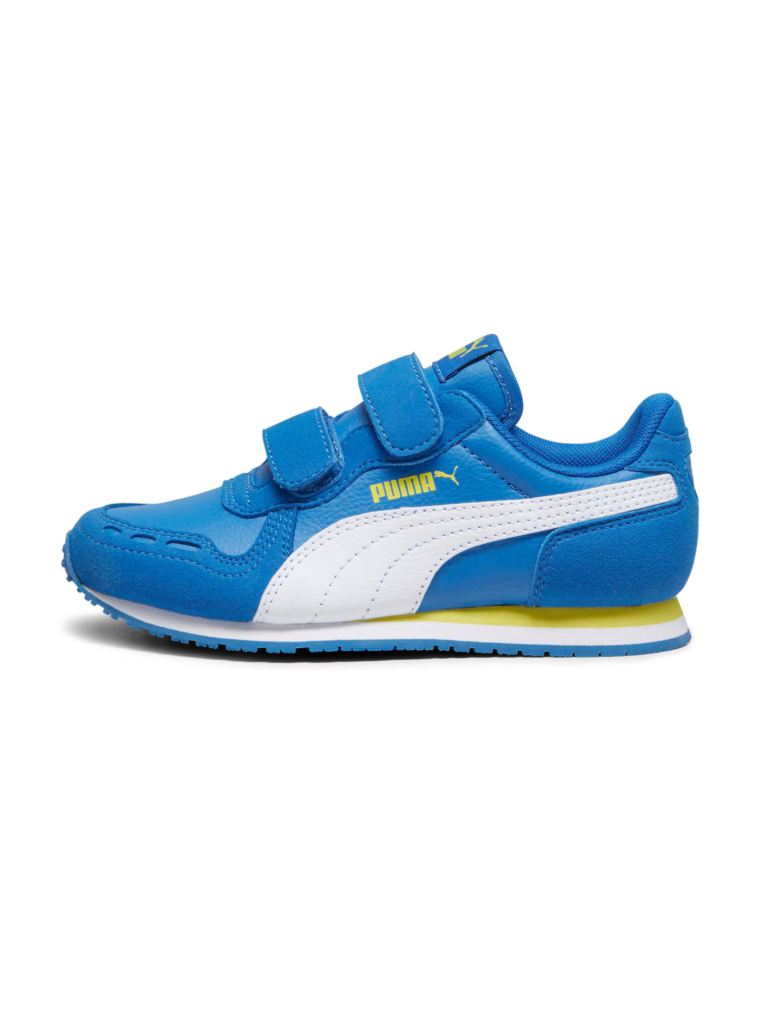 PUMA Sneaker 'Cabana Racer' albastru / verde măr / alb - Pled.ro