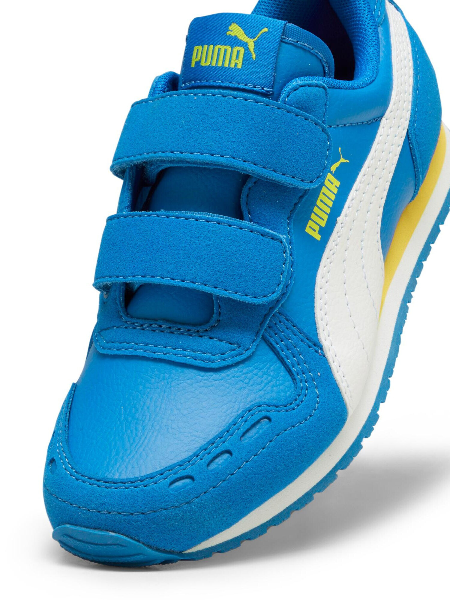 PUMA Sneaker 'Cabana Racer' albastru / verde măr / alb - Pled.ro