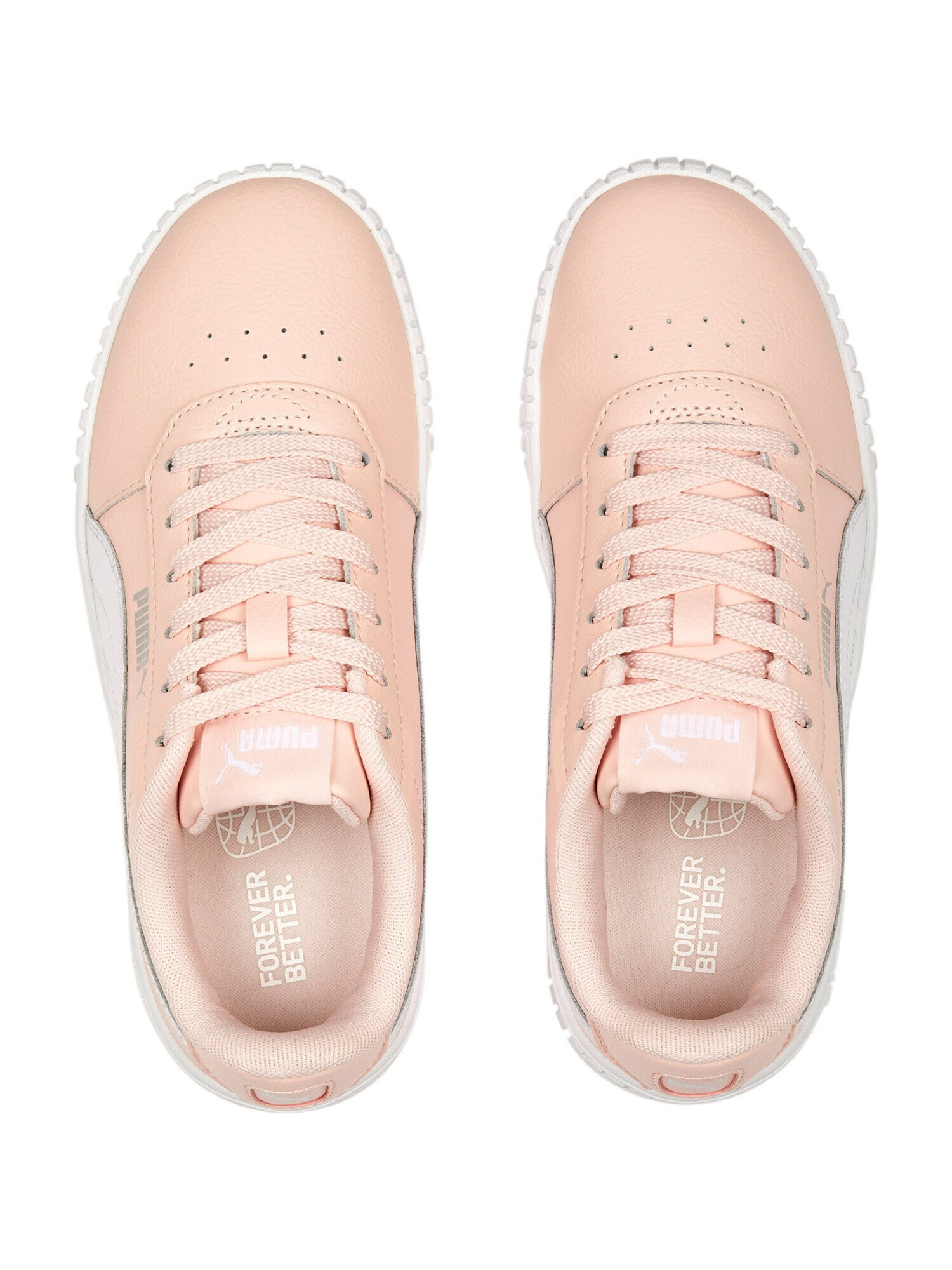 PUMA Sneaker 'Carina 2.0' rosé / argintiu / alb - Pled.ro