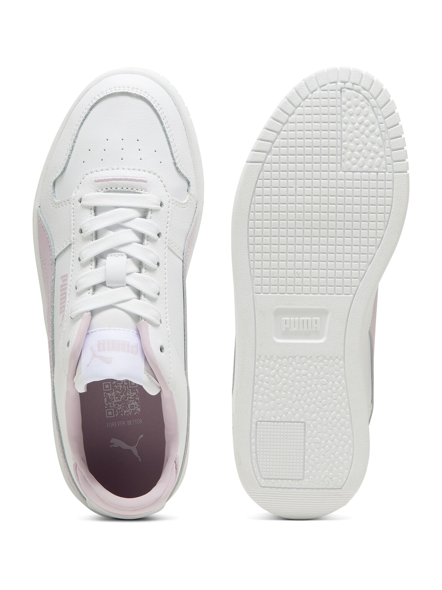 PUMA Sneaker 'Carina' mov liliachiu / alb - Pled.ro