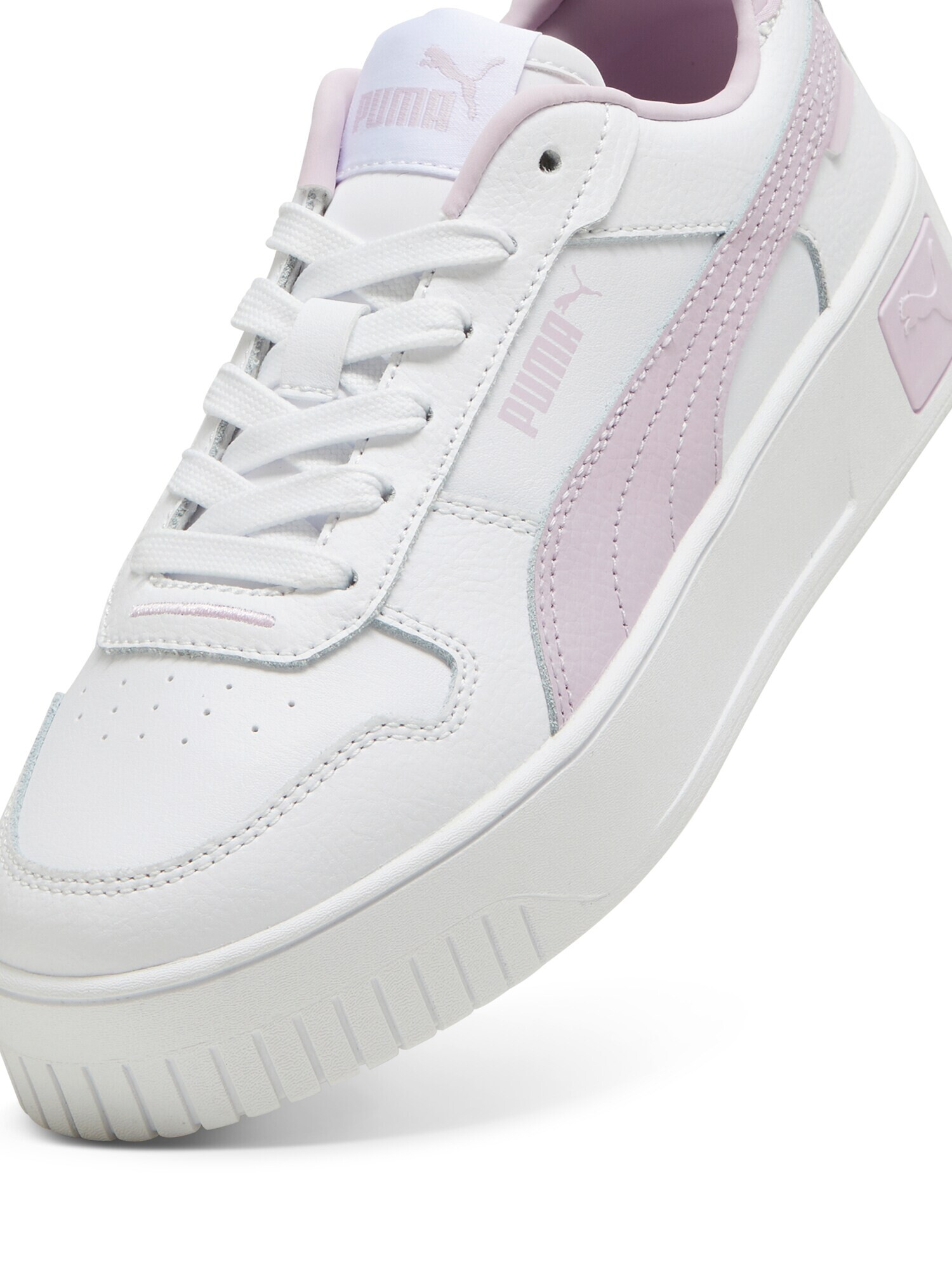 PUMA Sneaker 'Carina' mov liliachiu / alb - Pled.ro