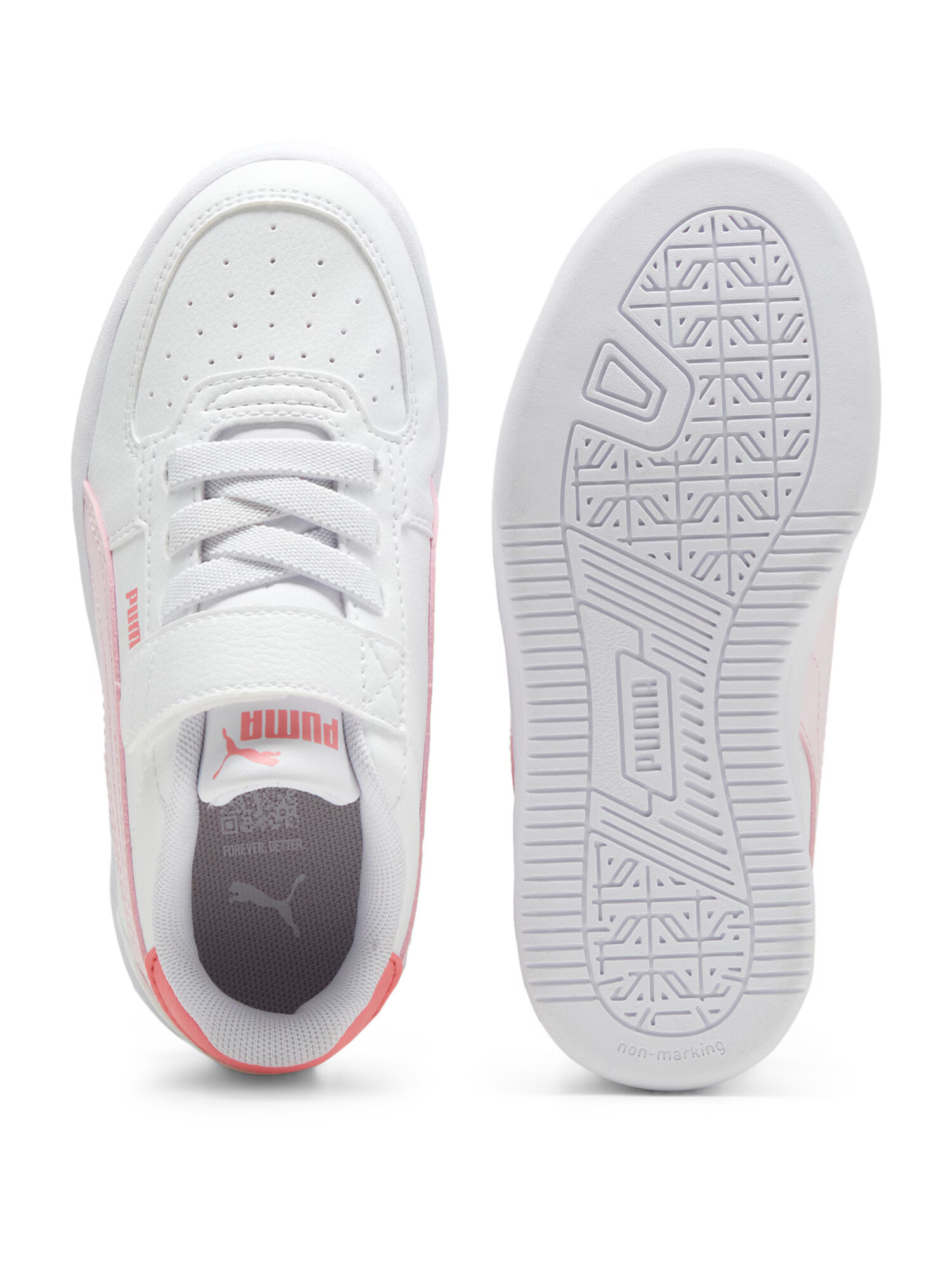 PUMA Sneaker 'Caven 2.0 AC PS' portocaliu somon / roz pastel / alb - Pled.ro