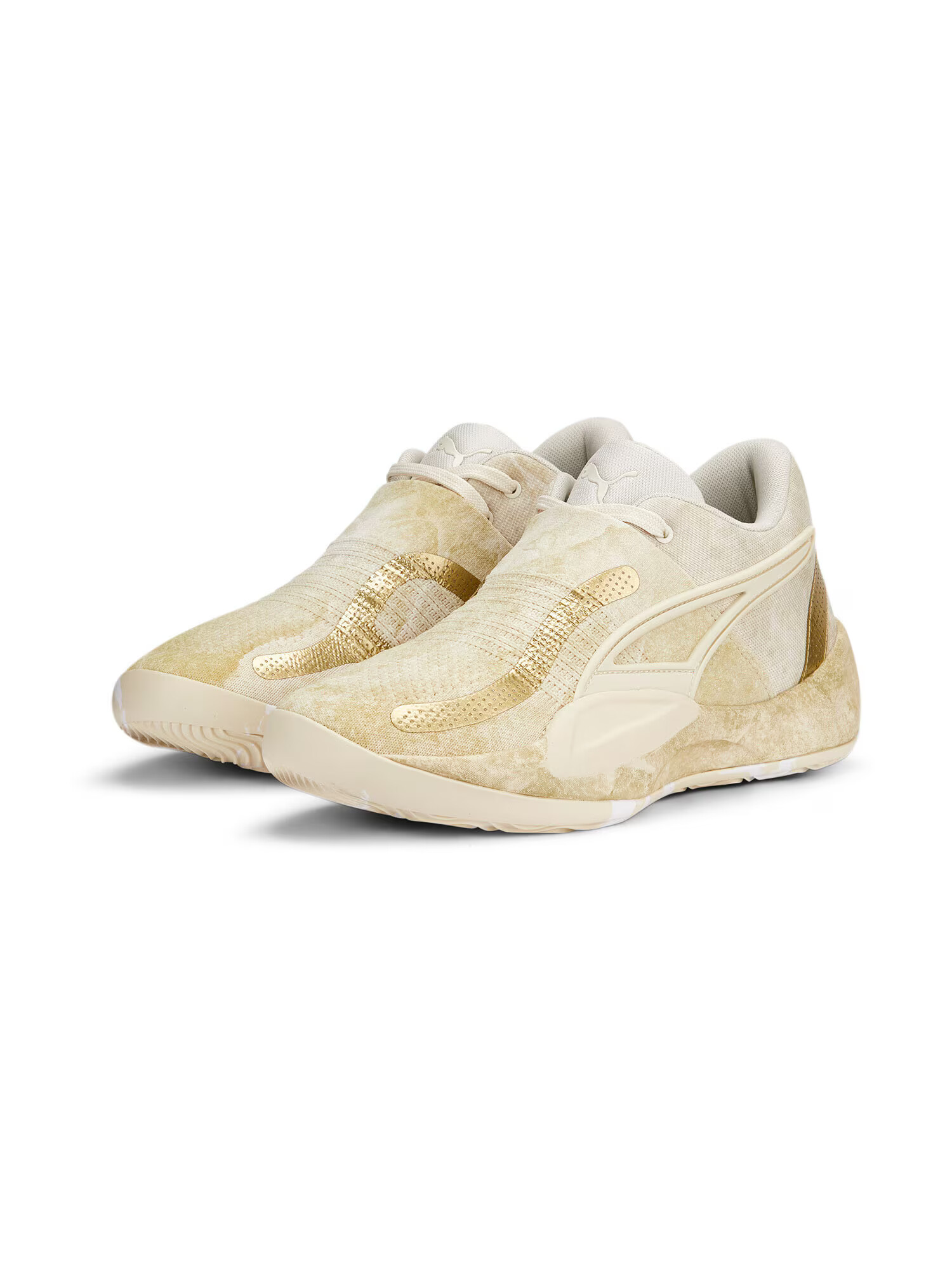 PUMA Pantofi sport 'Rise Nitro Nephrite' crem / auriu - Pled.ro