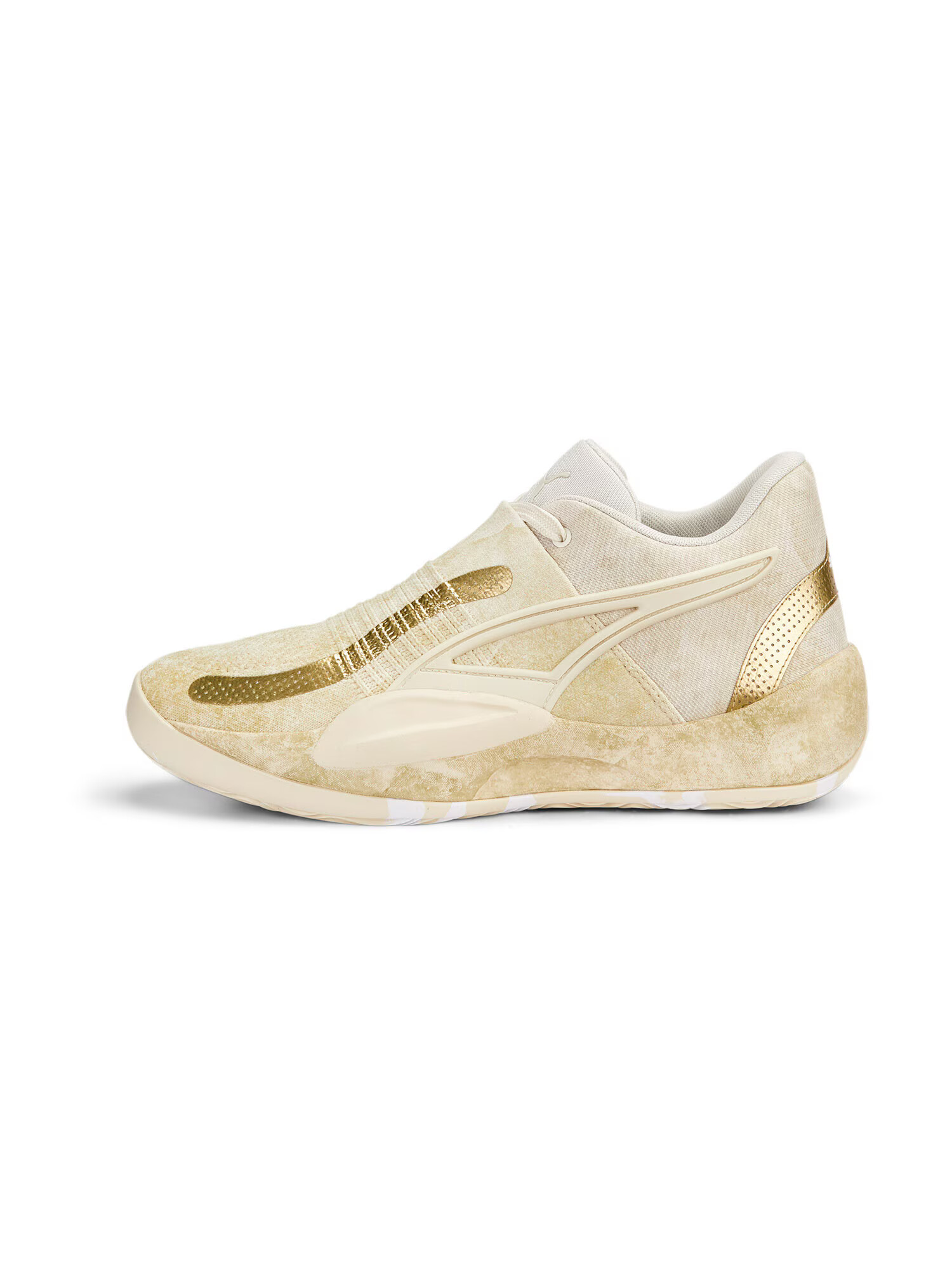 PUMA Pantofi sport 'Rise Nitro Nephrite' crem / auriu - Pled.ro