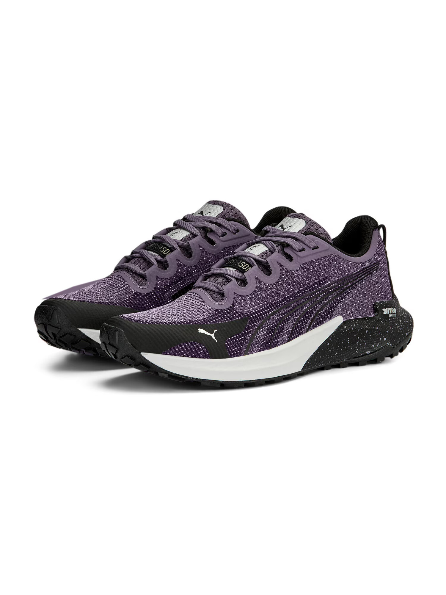 PUMA Sneaker de alergat 'Fast-Trac' mov închis / negru / alb - Pled.ro