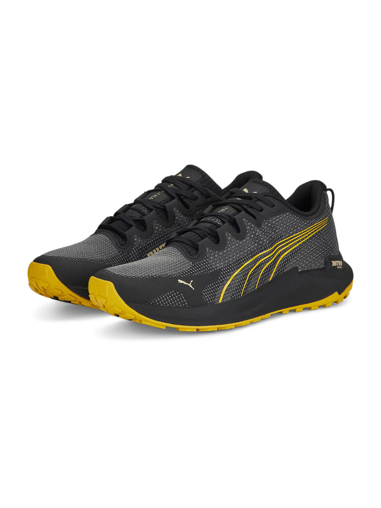 PUMA Pantofi sport 'Fast-Trac Nitro' bej / galben / negru amestecat - Pled.ro