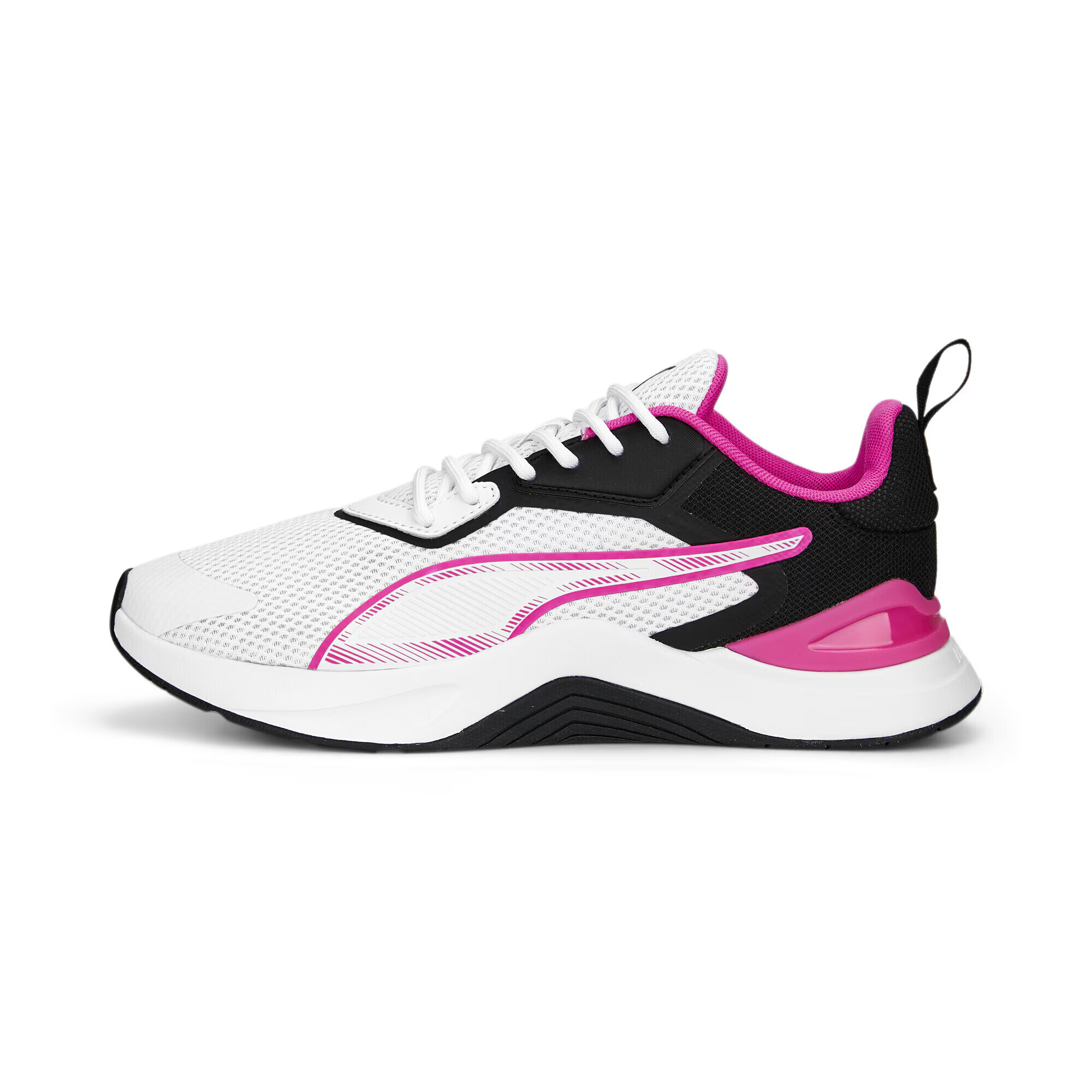 PUMA Sneaker de alergat 'Infusion' fucsia / negru / alb - Pled.ro