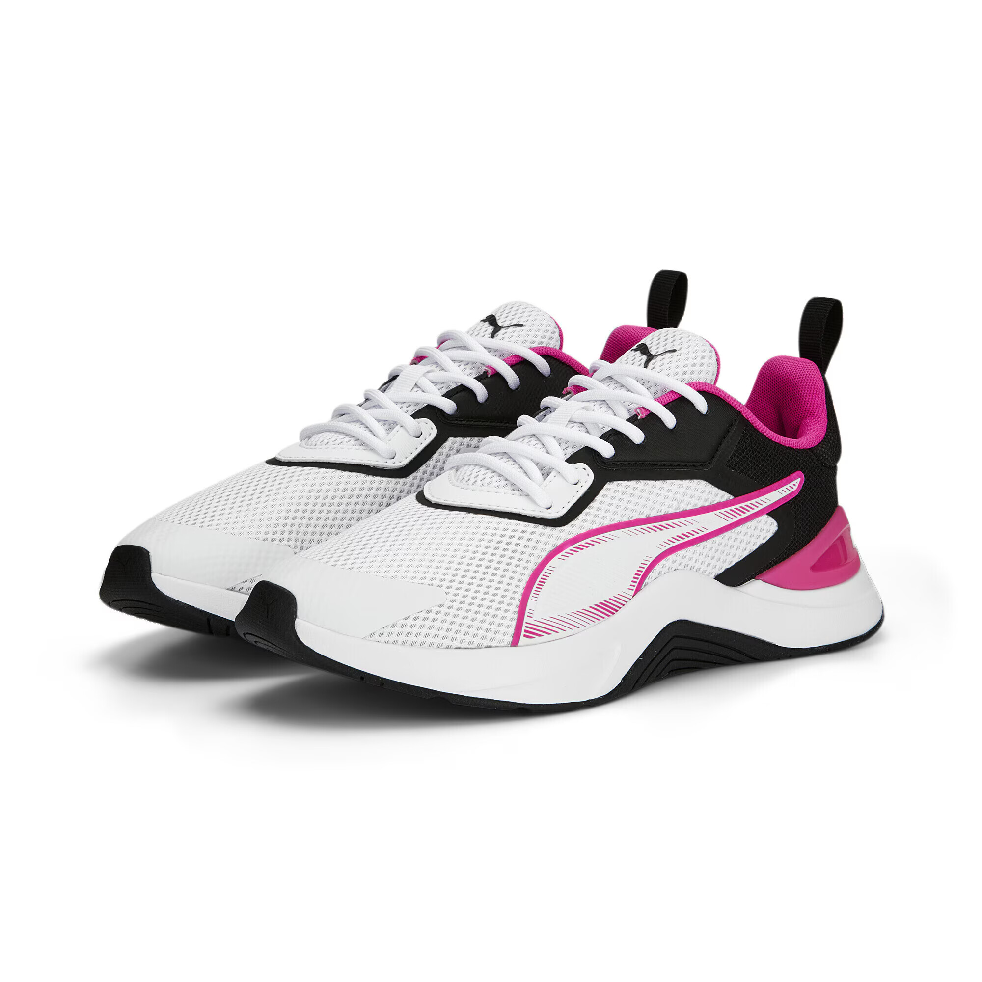 PUMA Sneaker de alergat 'Infusion' fucsia / negru / alb - Pled.ro