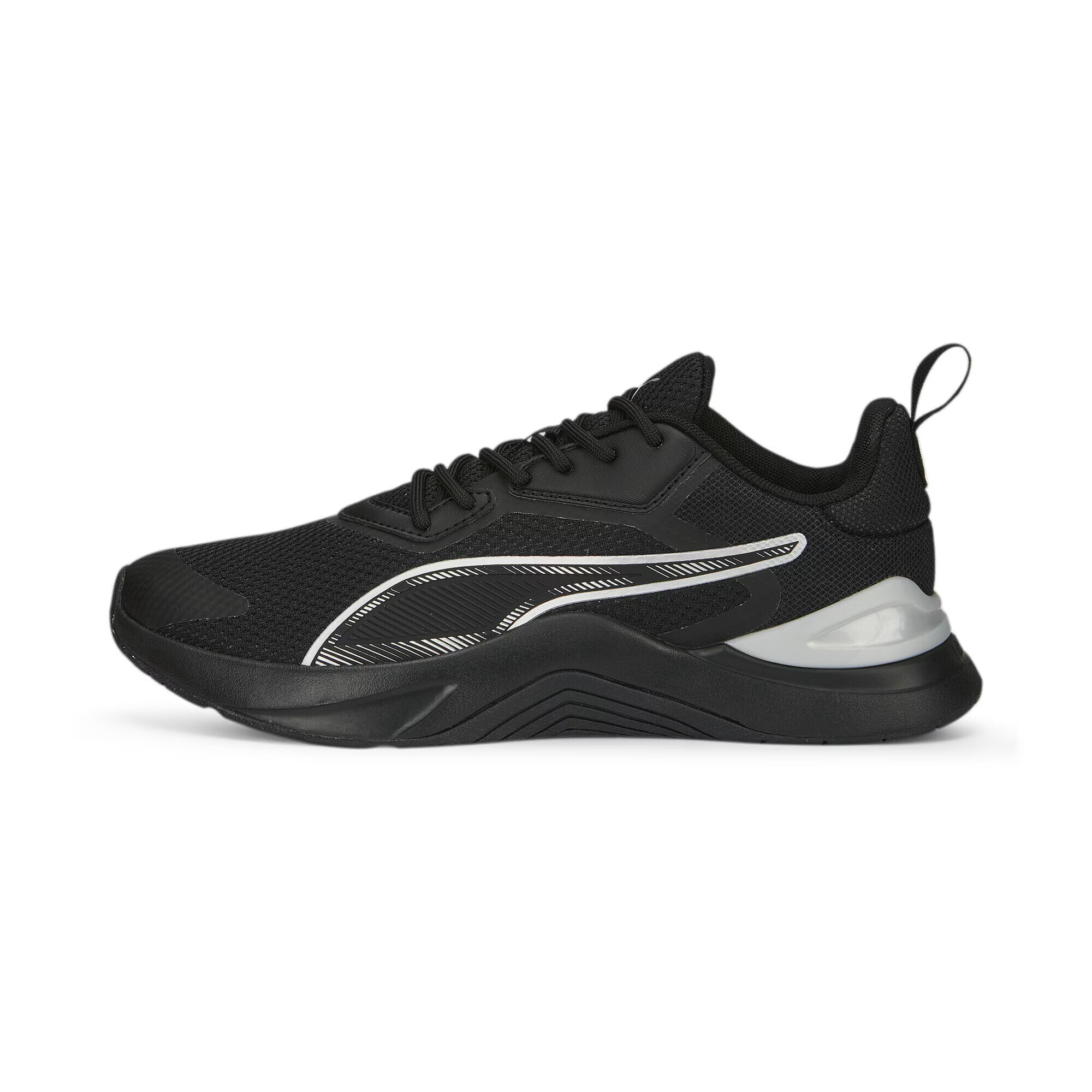 PUMA Sneaker de alergat 'Infusion' gri argintiu / negru - Pled.ro