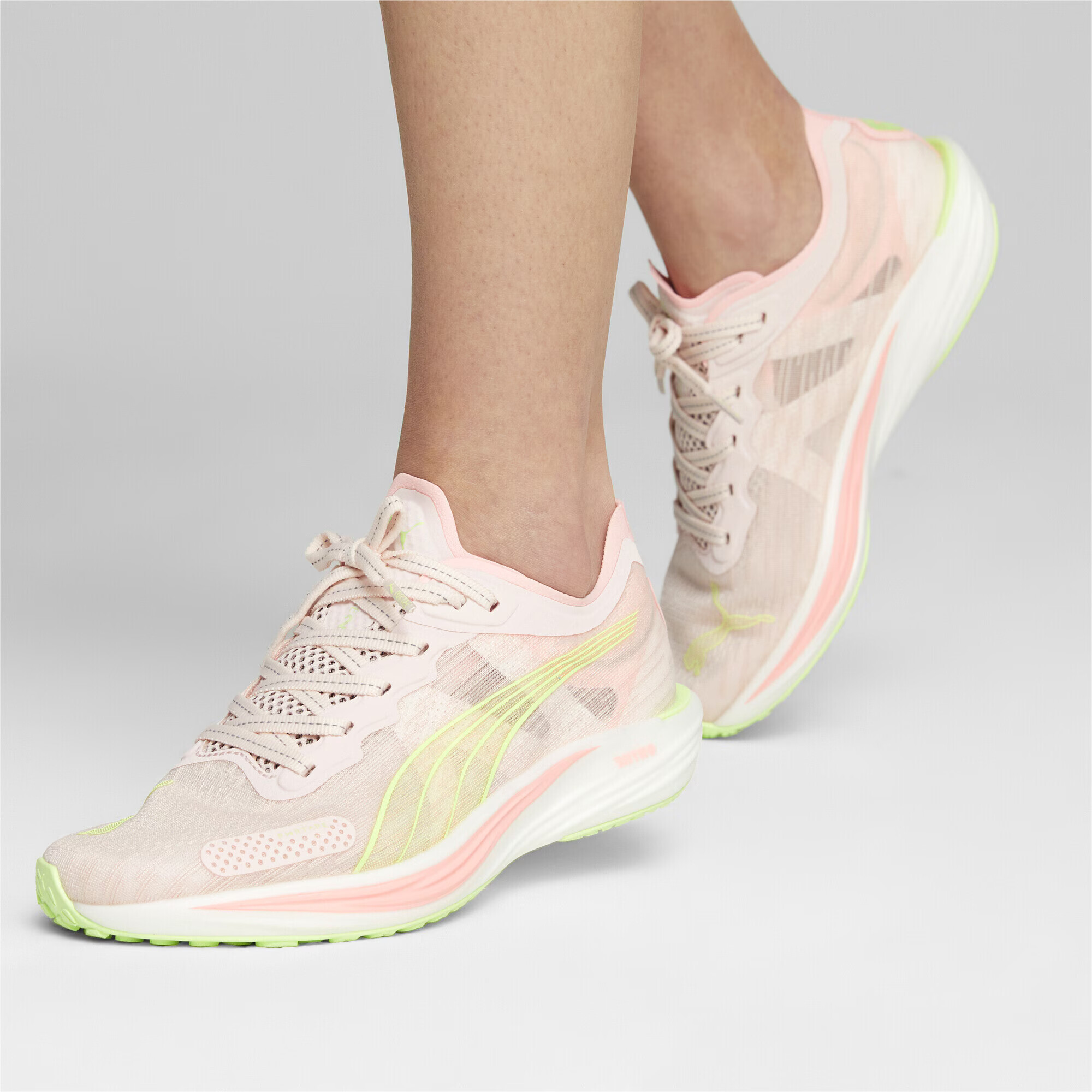 PUMA Sneaker de alergat 'Liberate NITRO 2' galben neon / roz - Pled.ro