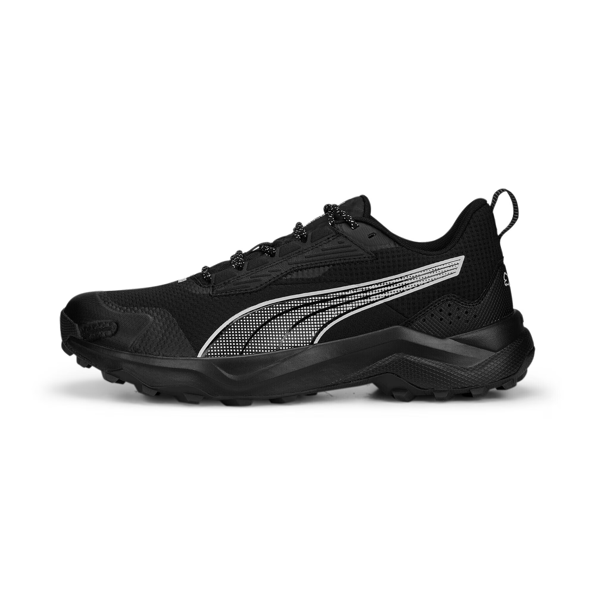 PUMA Sneaker de alergat 'Obstruct' negru / alb - Pled.ro