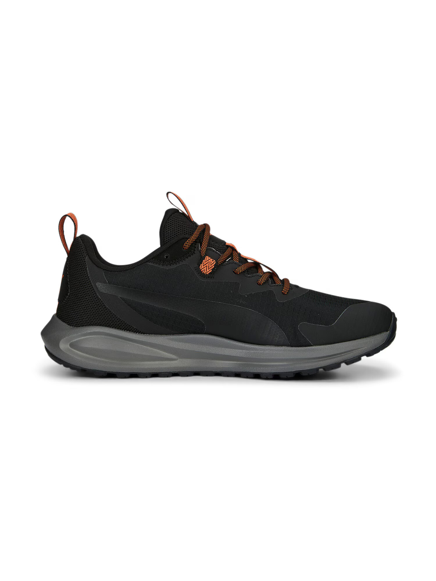 PUMA Sneaker de alergat 'Twitch' gri deschis / portocaliu / negru - Pled.ro