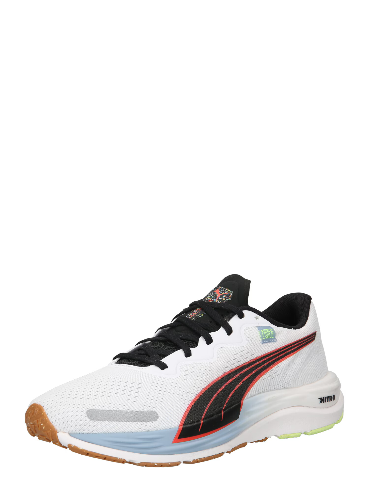 PUMA Sneaker de alergat 'Velocity Nitro 2 FM' roșu rodie / negru / alb - Pled.ro