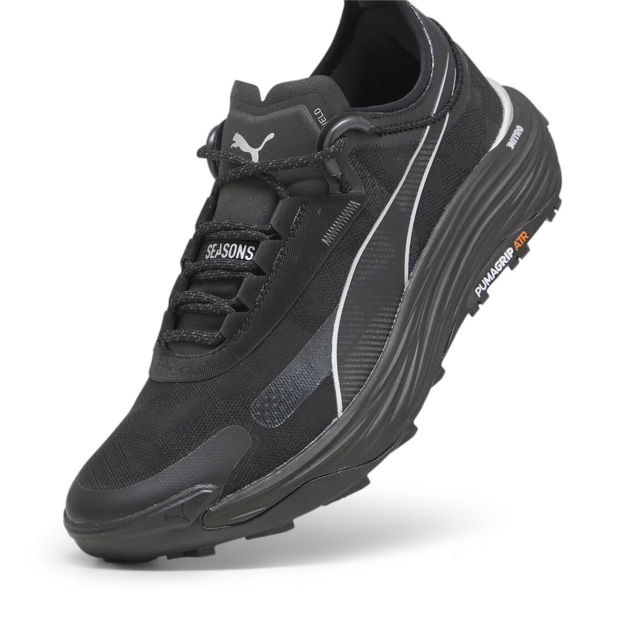 PUMA Sneaker de alergat 'Voyage Nitro 3' negru / alb - Pled.ro