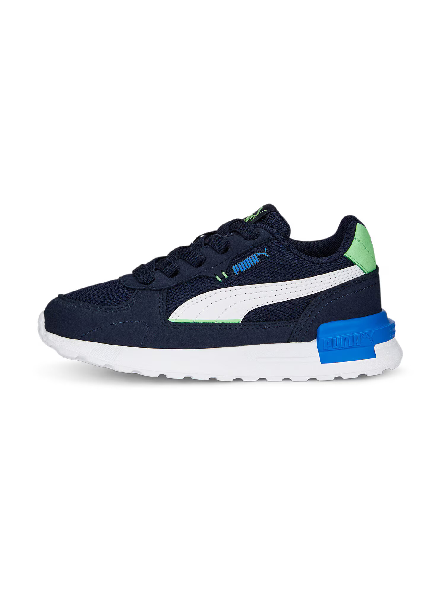 PUMA Sneaker 'Graviton' bleumarin / verde deschis / alb - Pled.ro