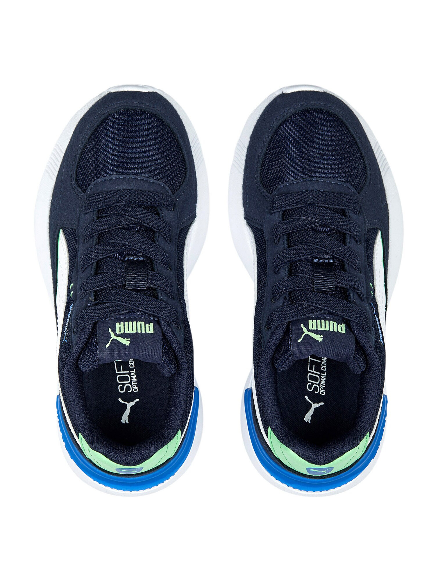 PUMA Sneaker 'Graviton' bleumarin / verde deschis / alb - Pled.ro