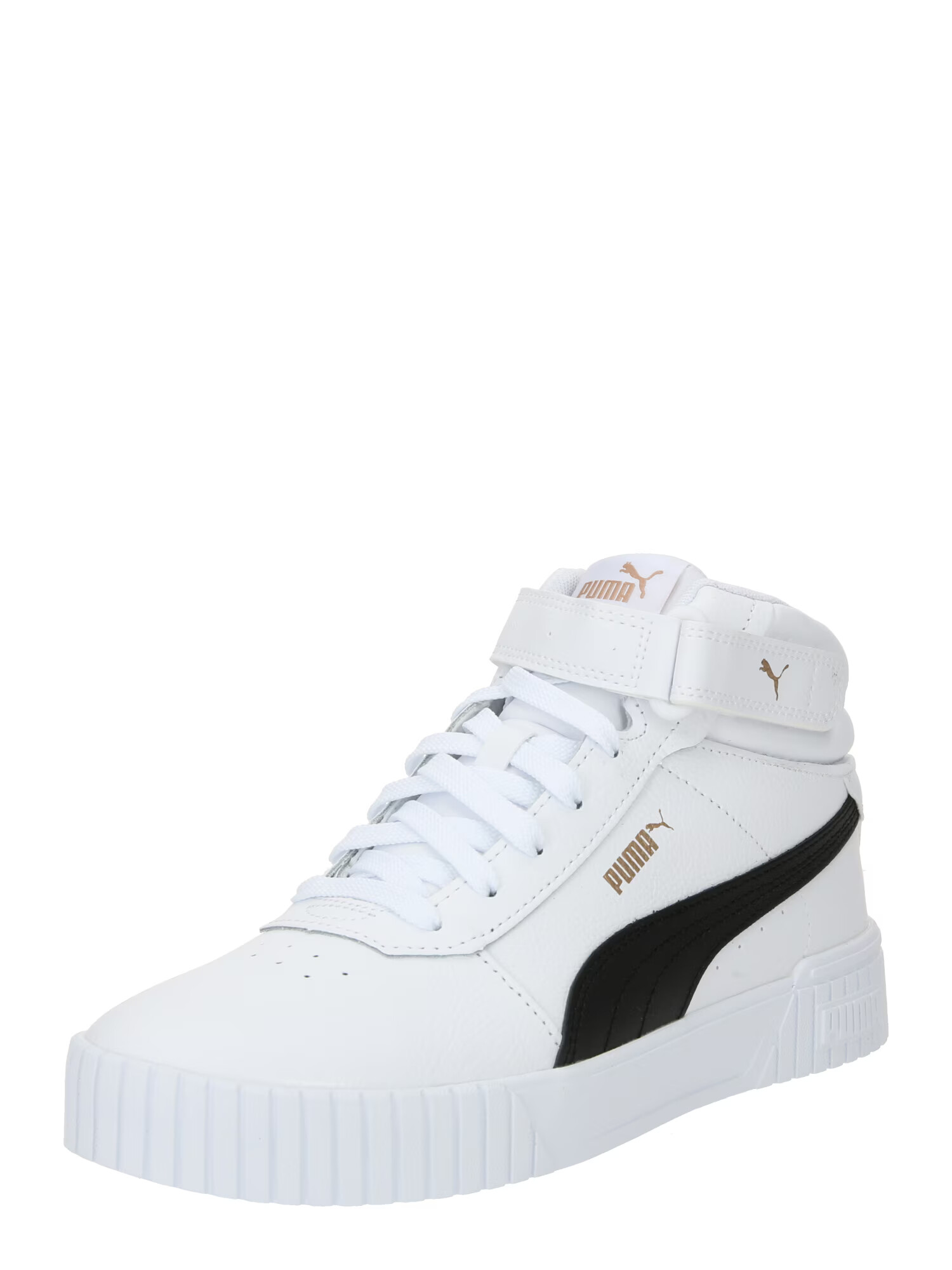 PUMA Sneaker înalt 'Carina 2.0' auriu / negru / alb - Pled.ro