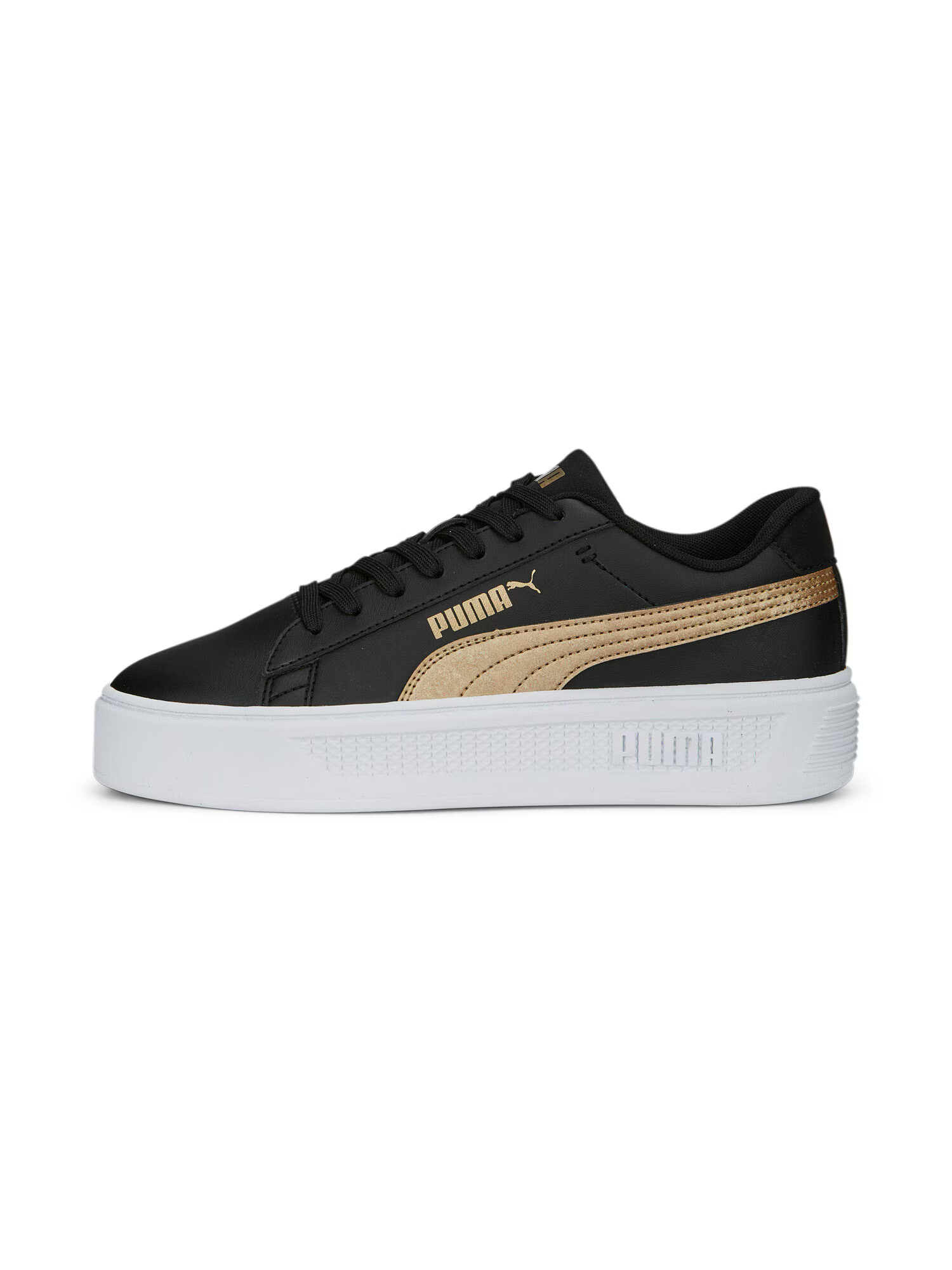 PUMA Sneaker low auriu / negru - Pled.ro