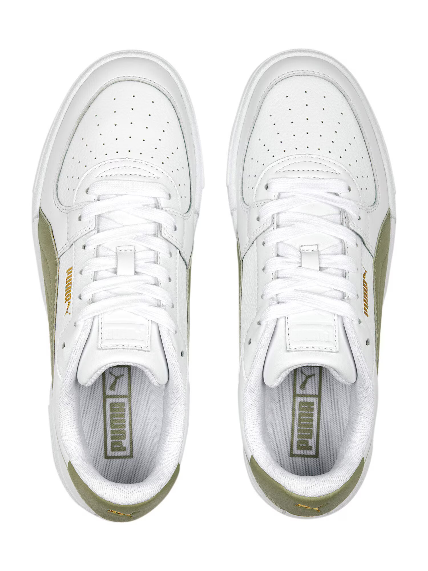 PUMA Sneaker low 'CA Pro Classic' auriu / oliv / alb - Pled.ro