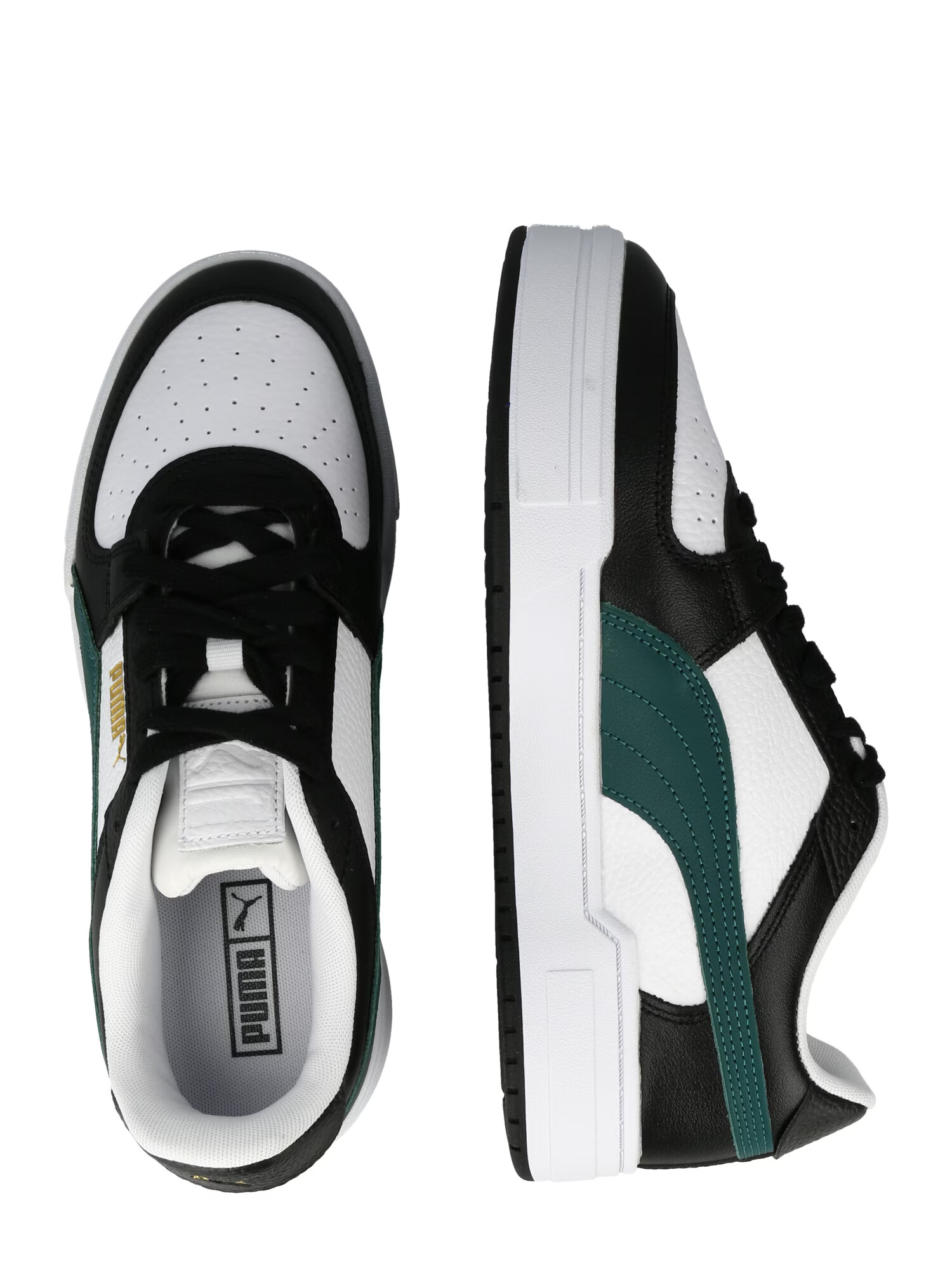 PUMA Sneaker low auriu / verde închis / negru / alb - Pled.ro