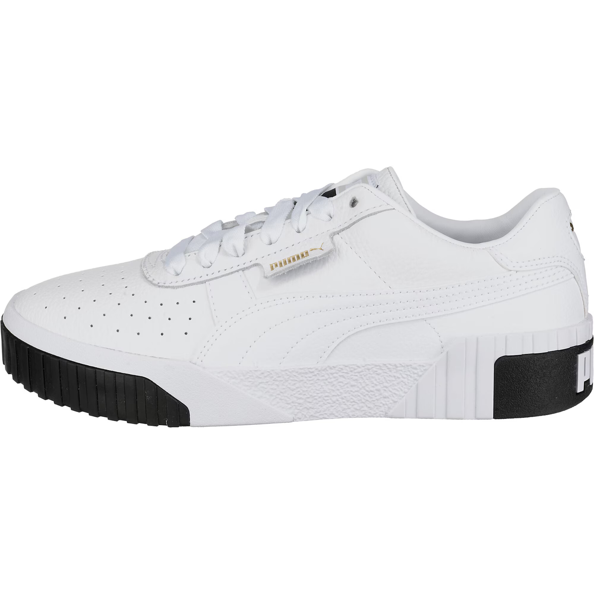 PUMA Sneaker low 'Cali' negru / alb - Pled.ro