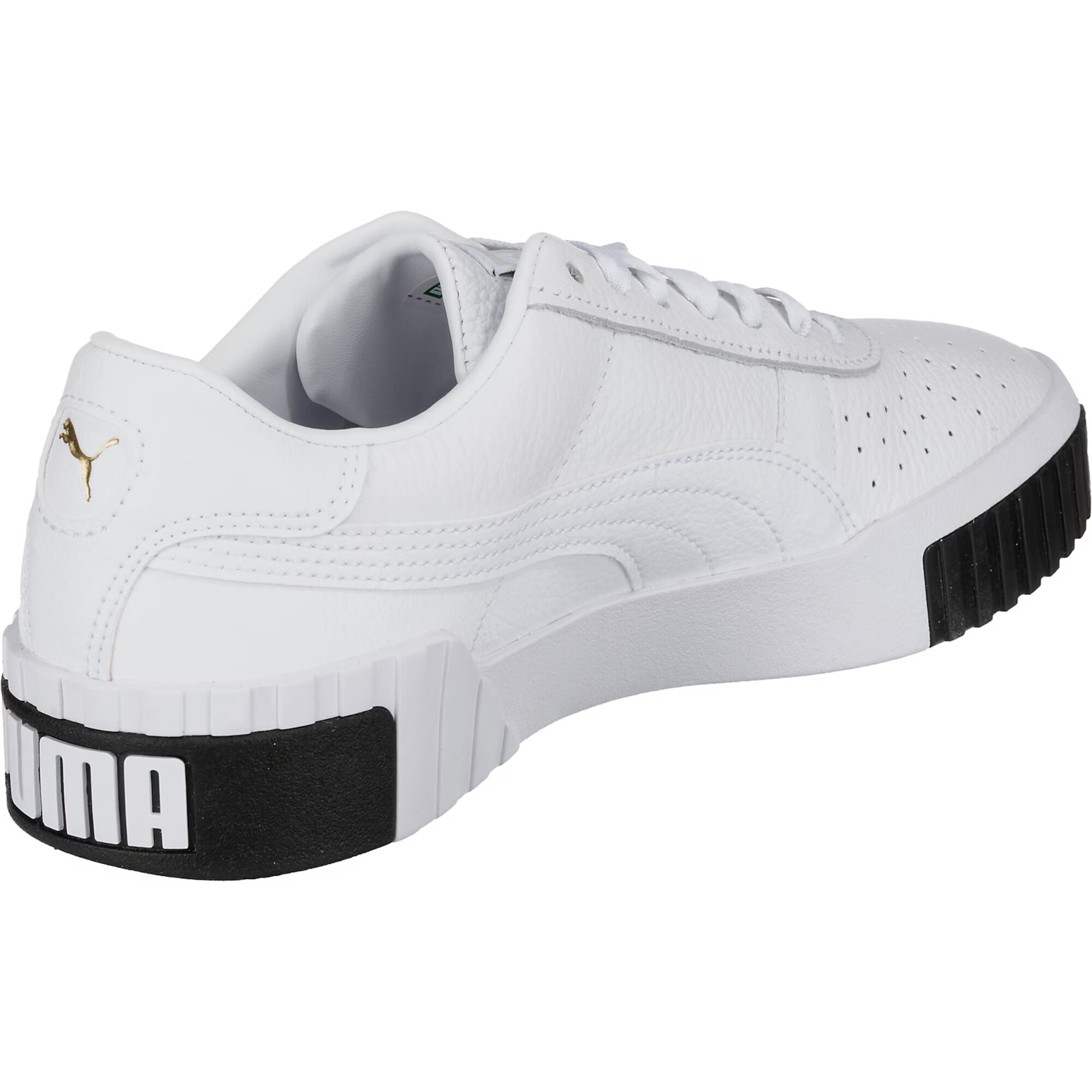 PUMA Sneaker low 'Cali' negru / alb - Pled.ro