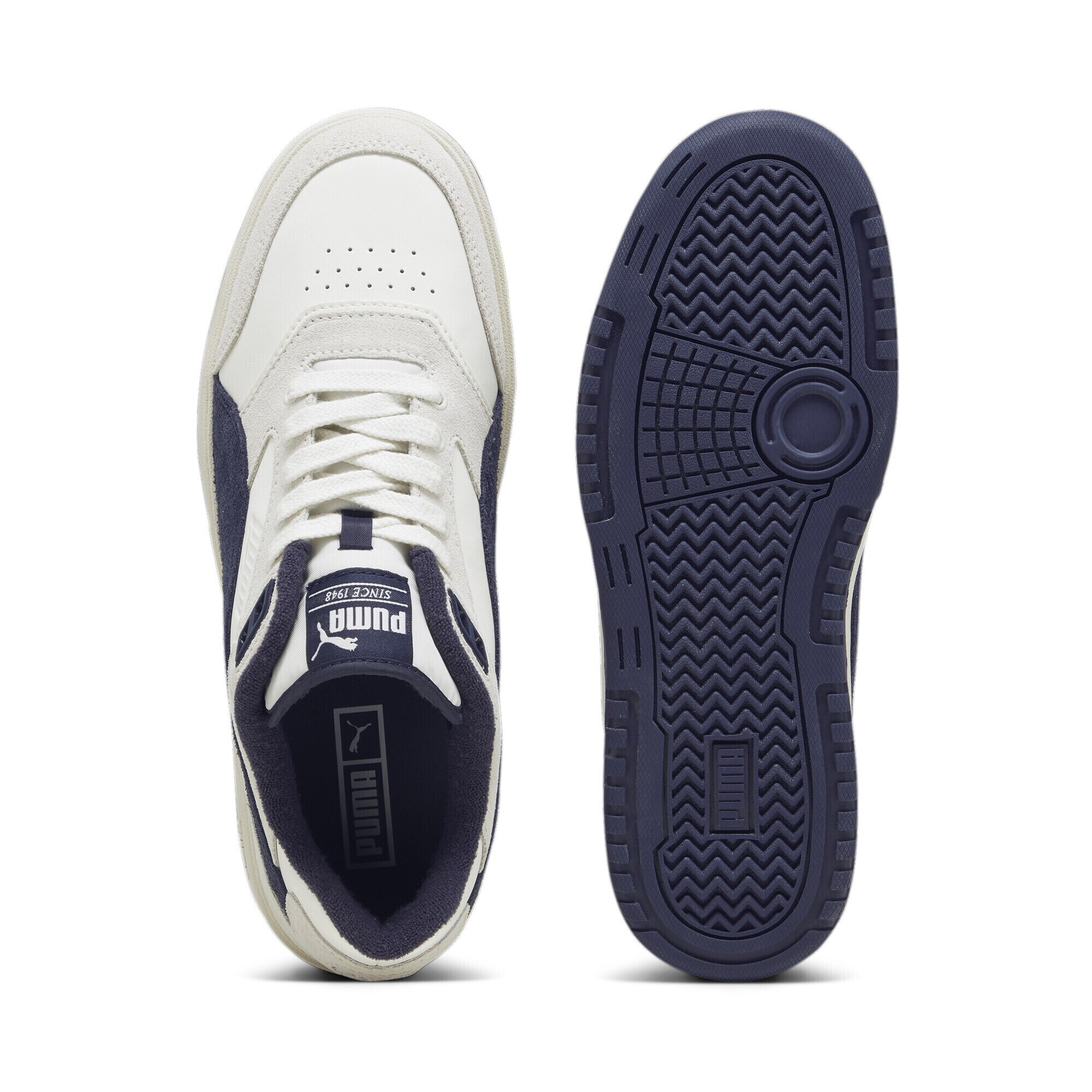 PUMA Sneaker low 'Doublecourt' bleumarin / alb - Pled.ro