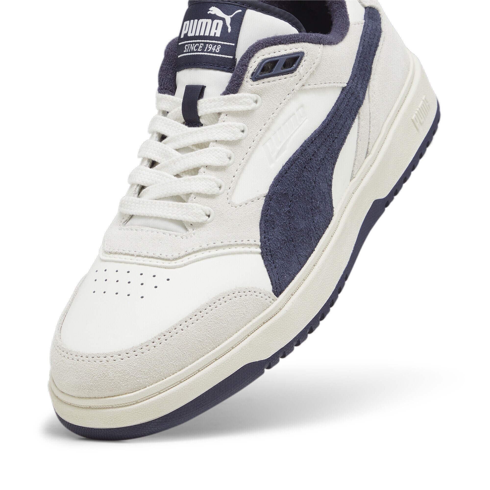 PUMA Sneaker low 'Doublecourt' bleumarin / alb - Pled.ro