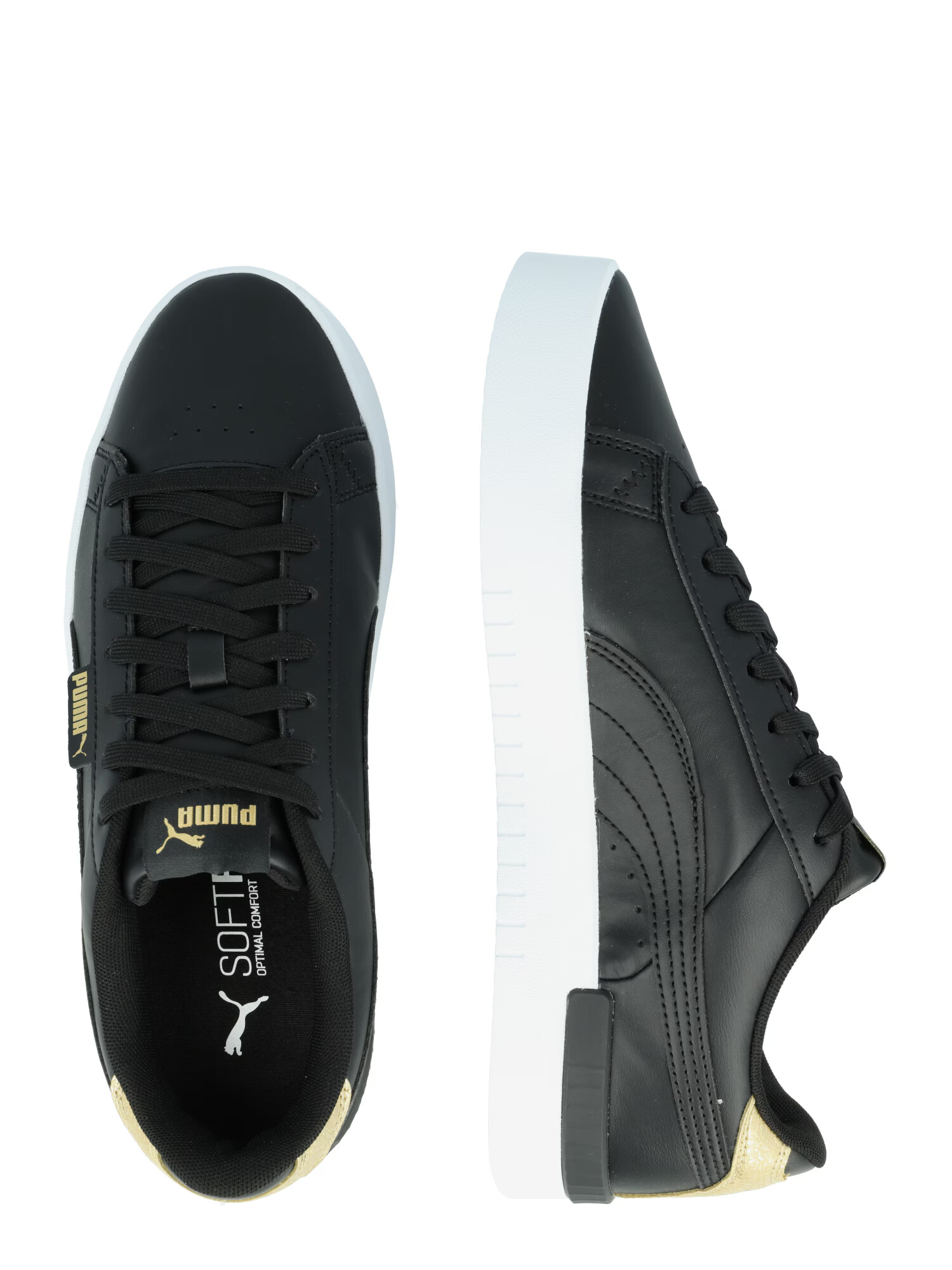 PUMA Sneaker low 'Jada Distressed' auriu / negru - Pled.ro