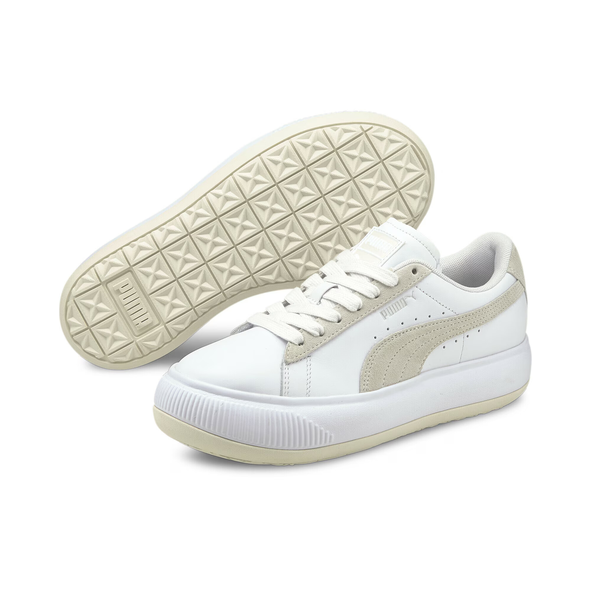 PUMA Sneaker low 'Mayu' ecru / alb - Pled.ro