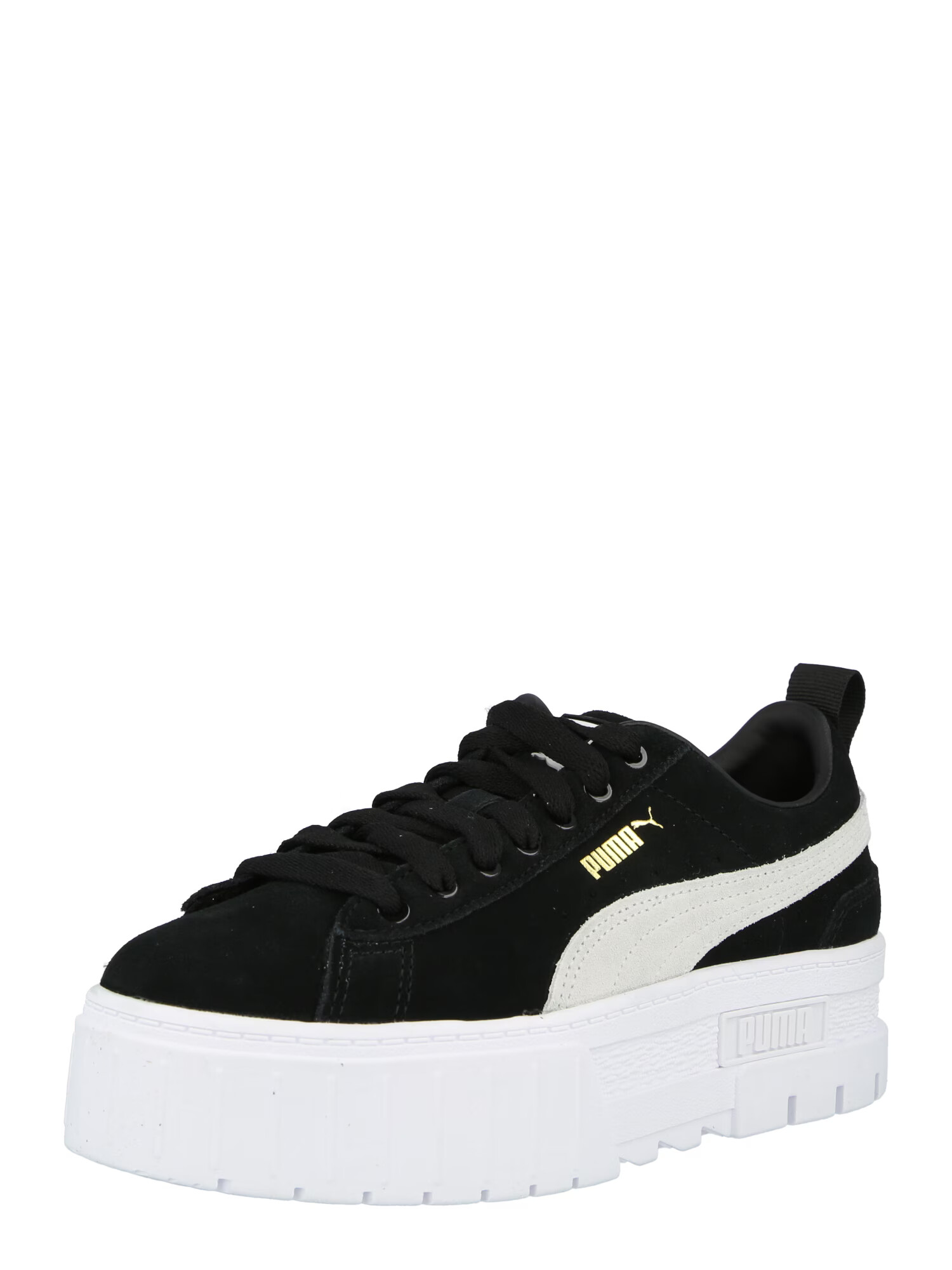 PUMA Sneaker low 'Mayze Wn s' auriu / negru / alb - Pled.ro