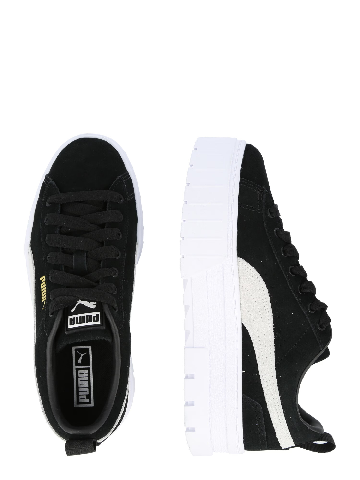 PUMA Sneaker low 'Mayze Wn s' auriu / negru / alb - Pled.ro