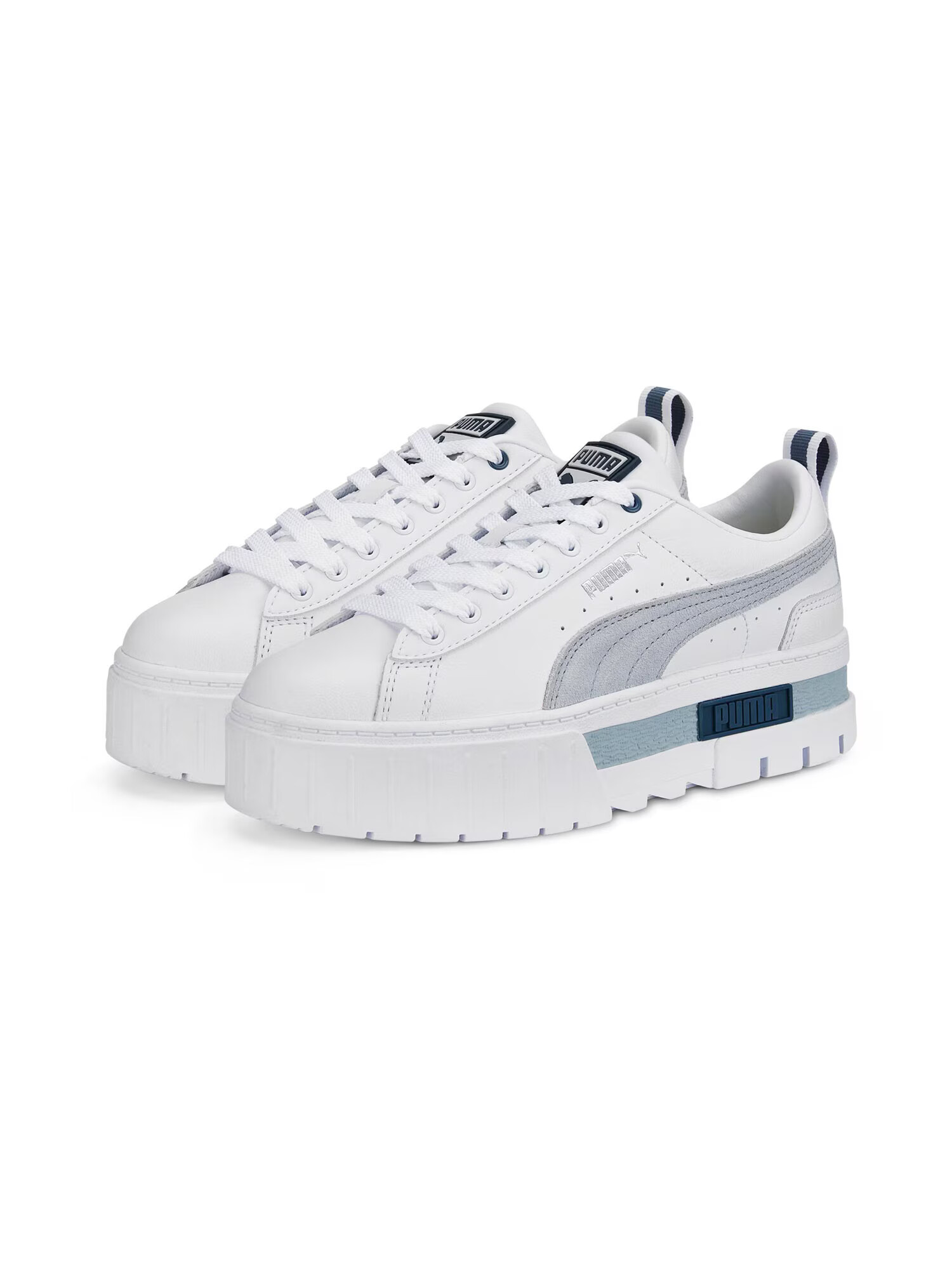 PUMA Sneaker low 'Mayze' gri / alb - Pled.ro