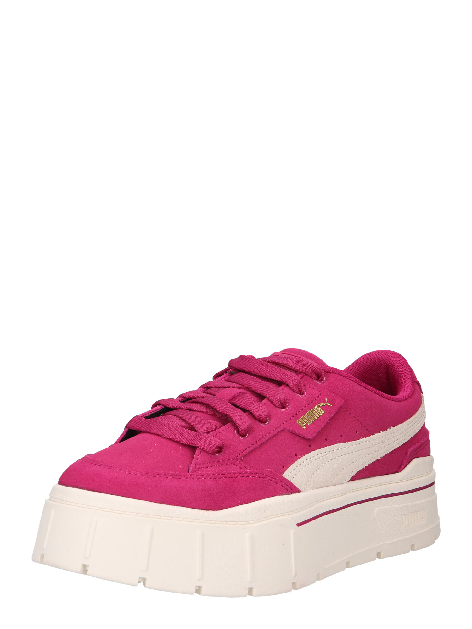 PUMA Sneaker low 'Mayze Stack' fucsia / alb - Pled.ro