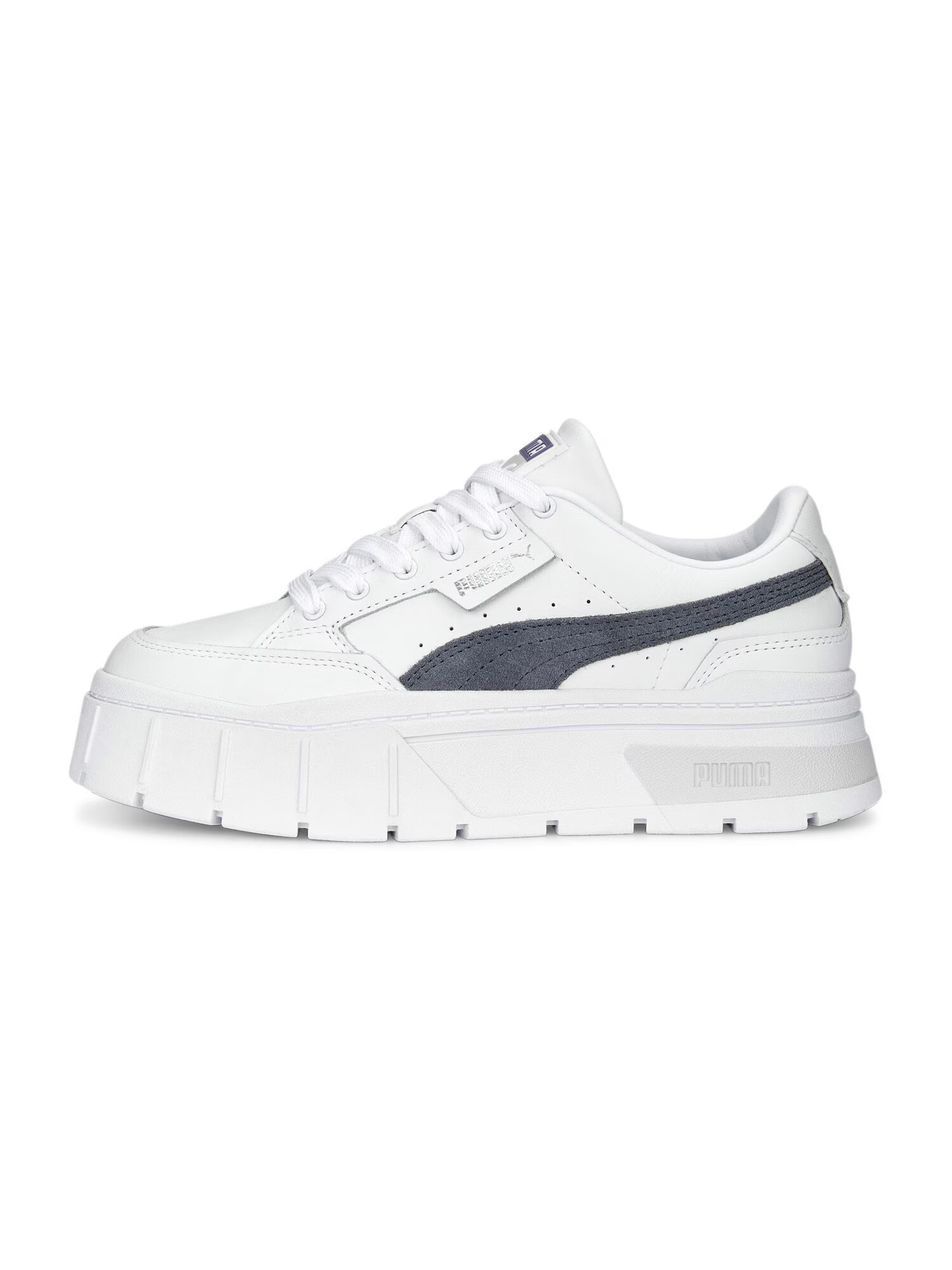 PUMA Sneaker low 'Mayze Stack Wns' gri închis / alb - Pled.ro